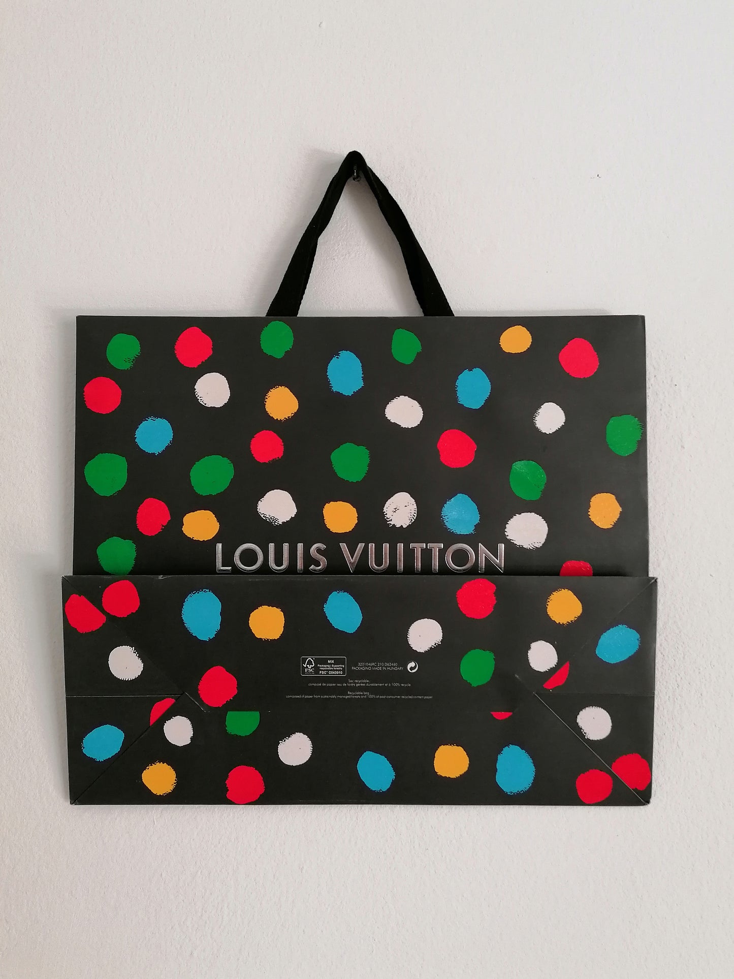 2023 Yayoi Kusama x Louis Vuitton "Infinity Dots Collection" Black