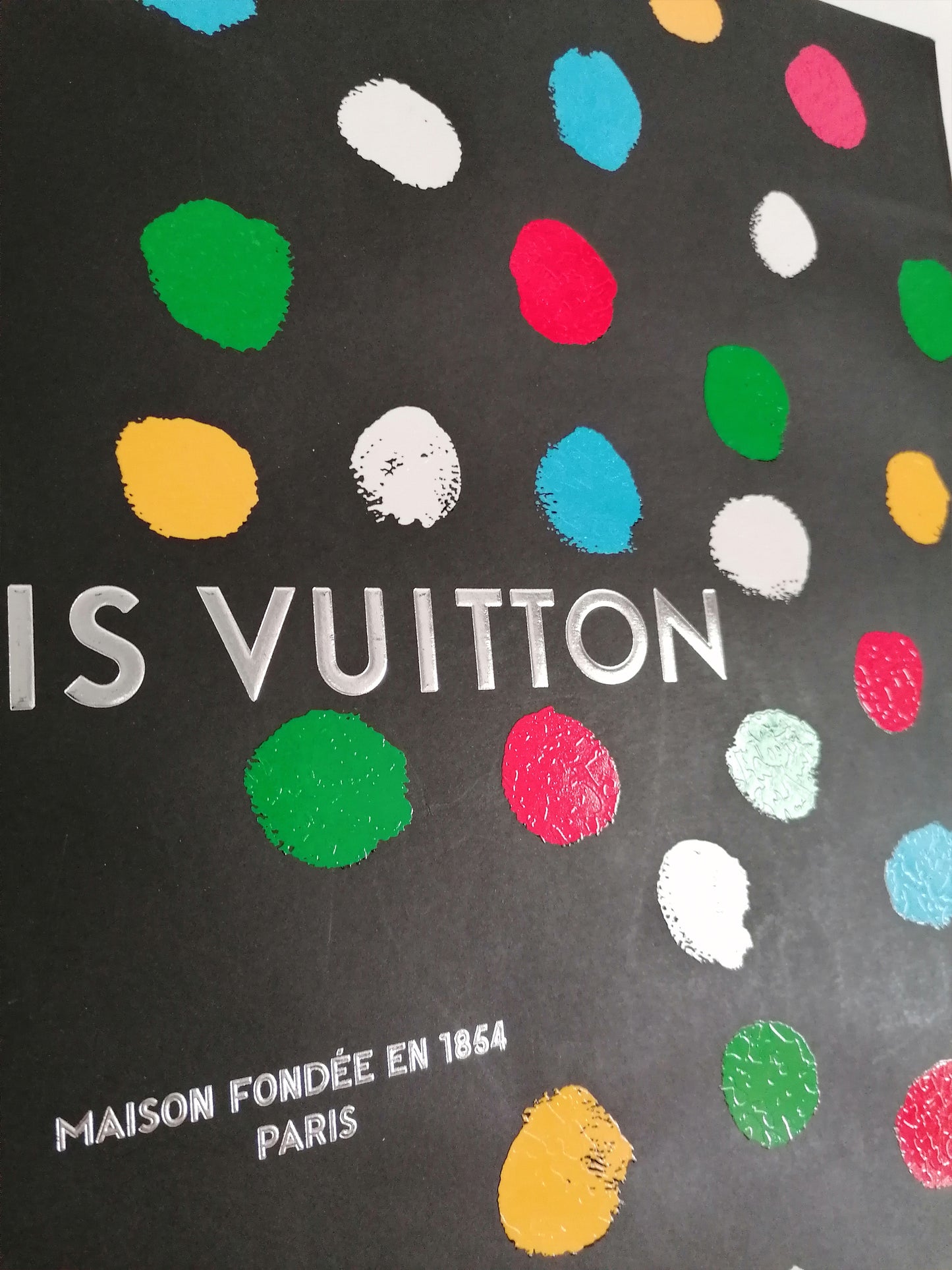 2023 Yayoi Kusama x Louis Vuitton "Infinity Dots Collection" Black