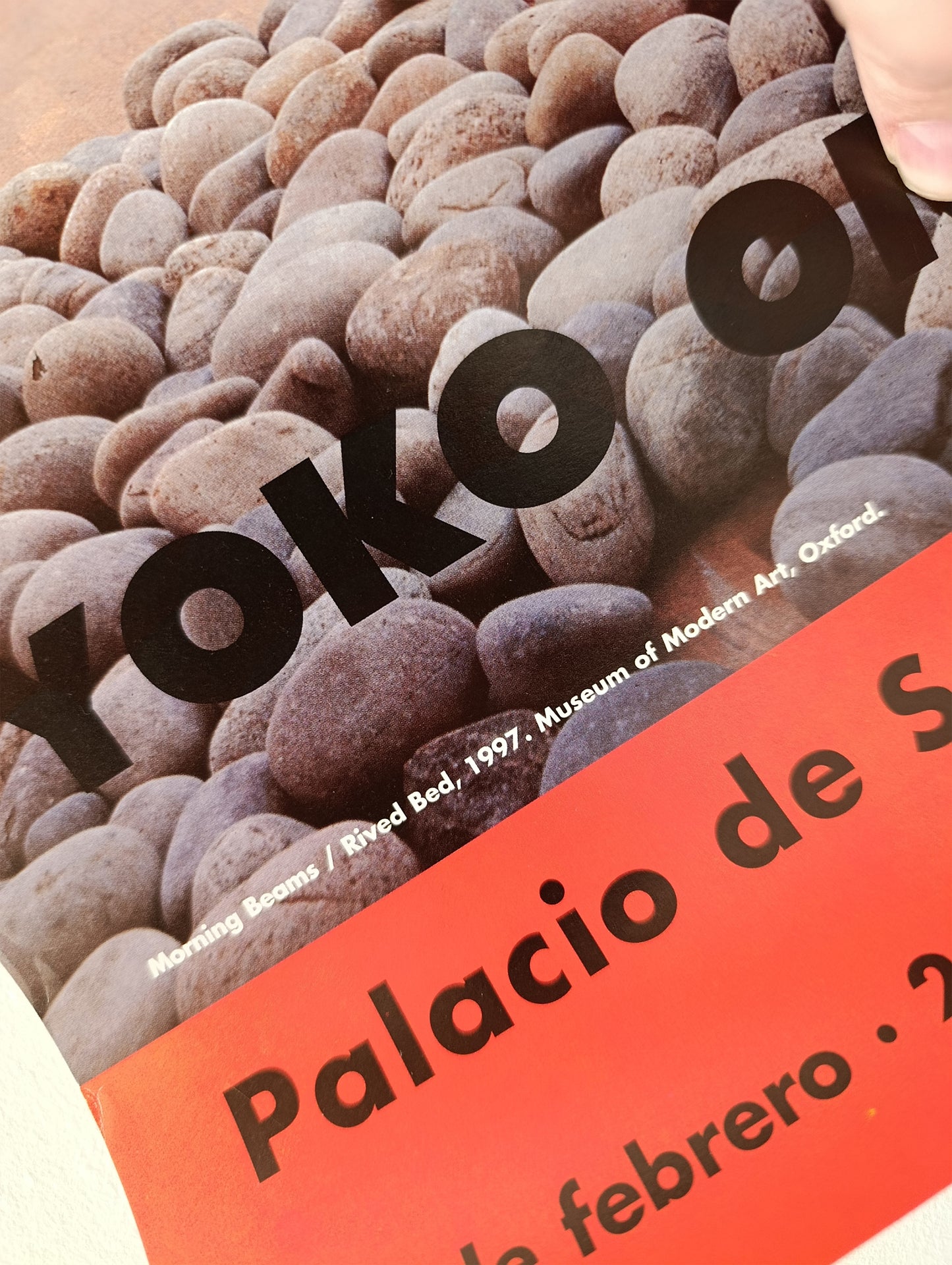 2000 Yoko Ono Exhibition Poster from Ebro Expo