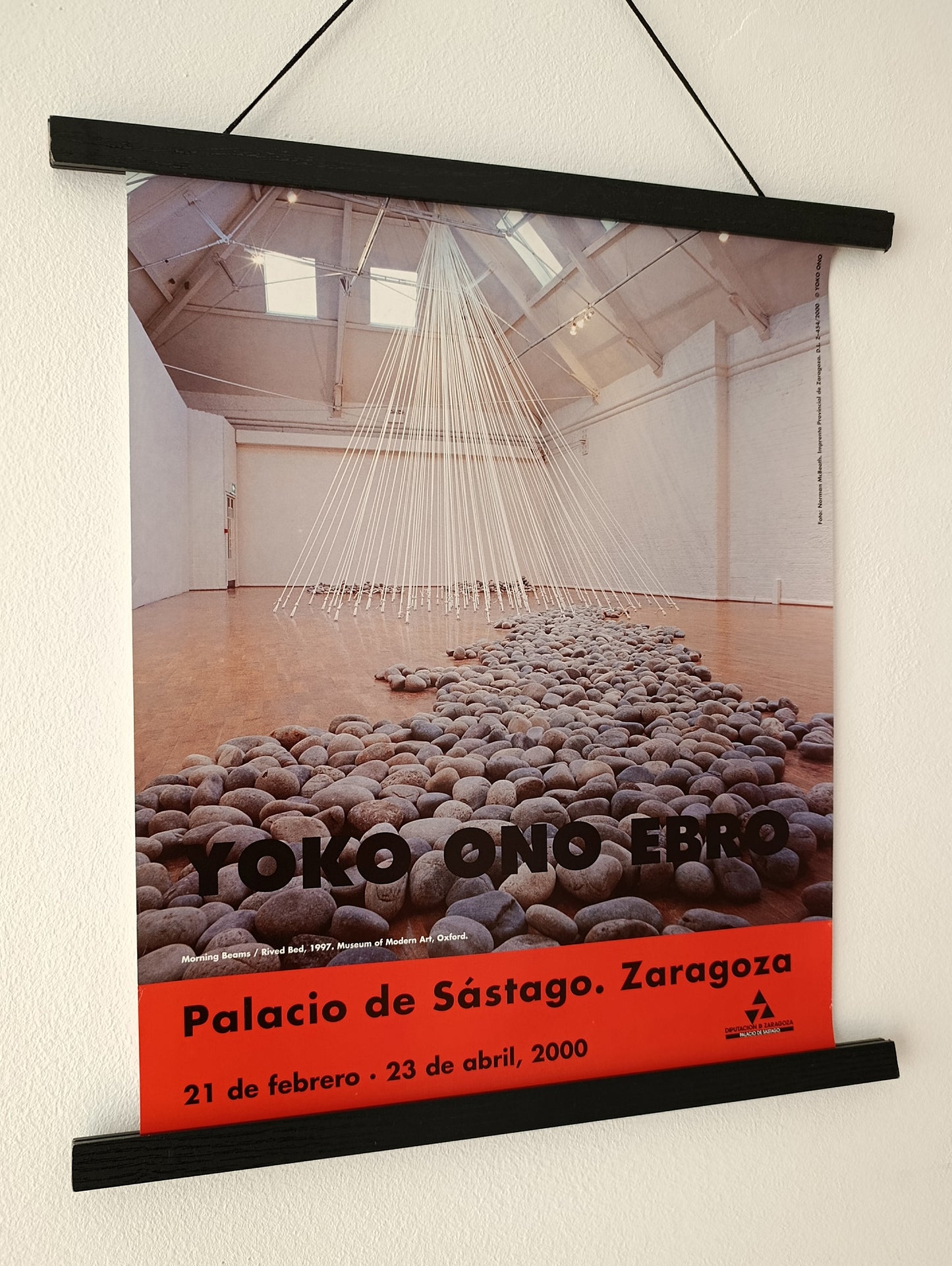2000 Yoko Ono Exhibition Poster from Ebro Expo