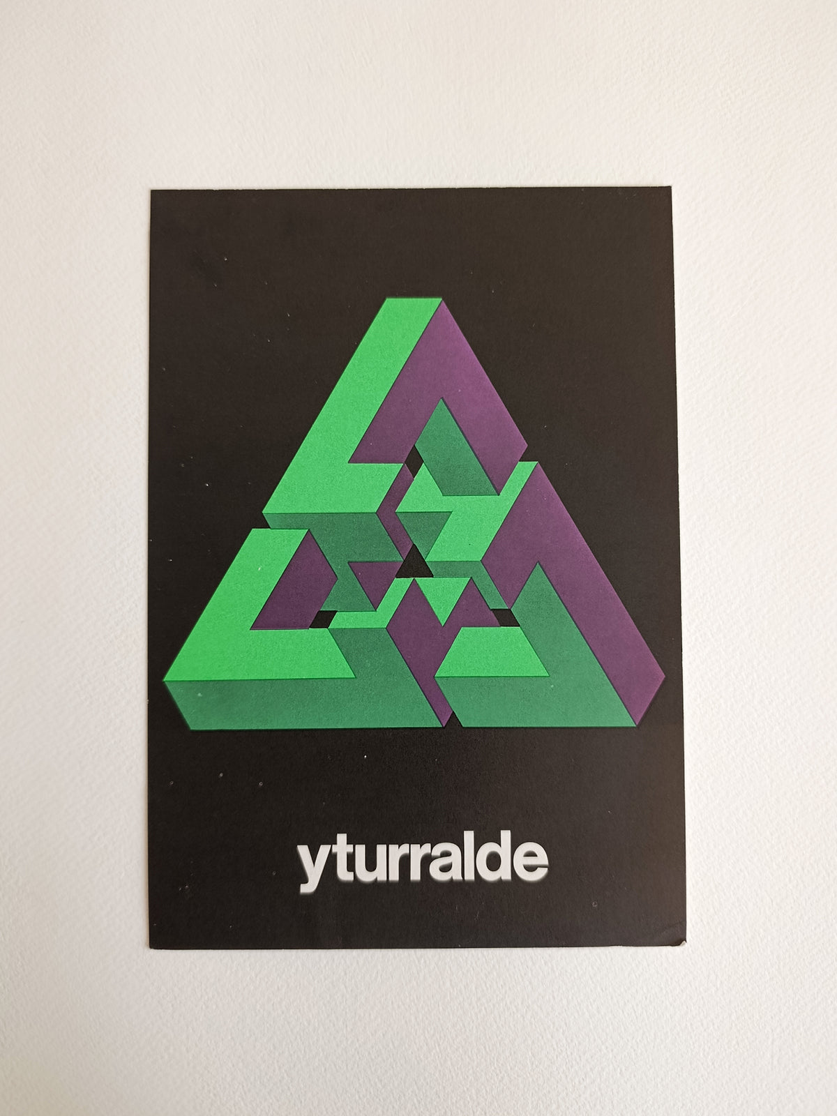 1972 Yturralde Exhibition Art Invitation from Rene Metras Gallery