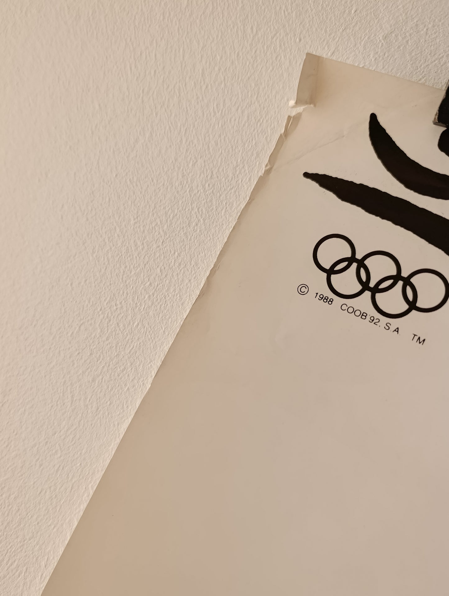 Barcelona 92 Olympic Poster by Enric Satué