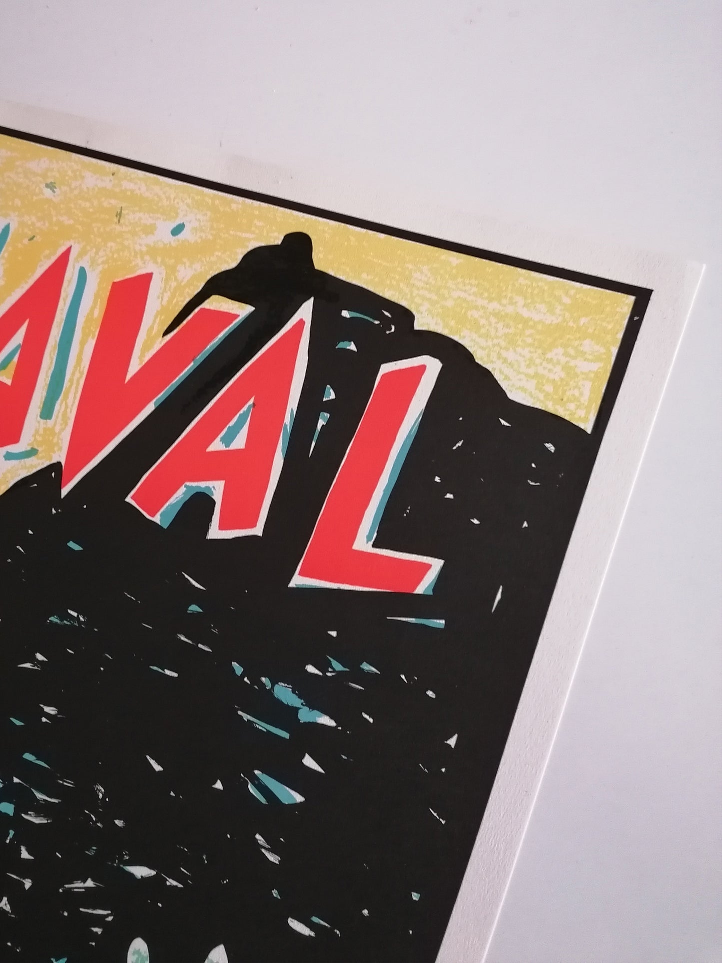 1982 Javier Mariscal Large Barcelona Carnival Poster