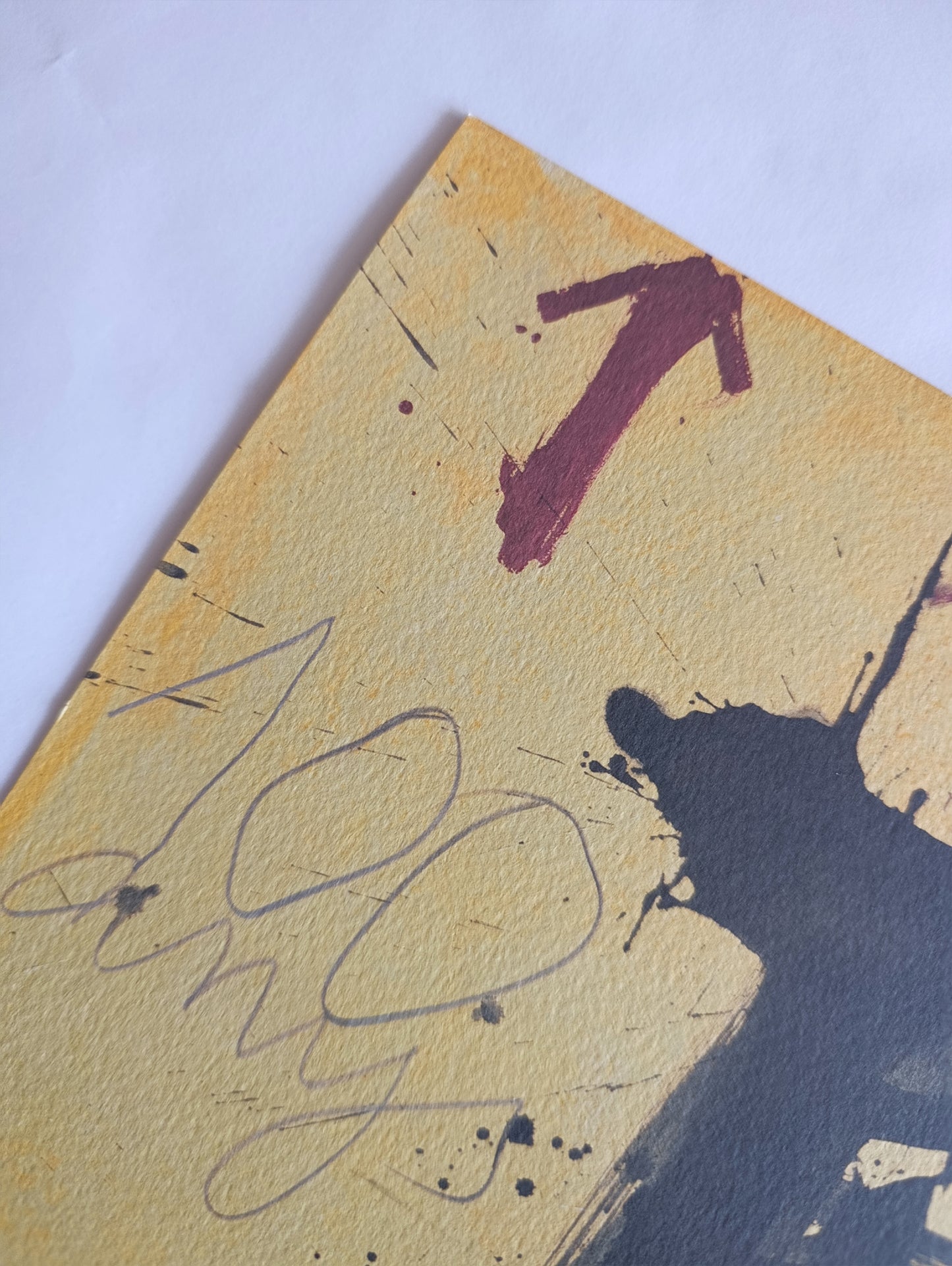 Antoni Tapies Fc Barcelona Original Lithograph