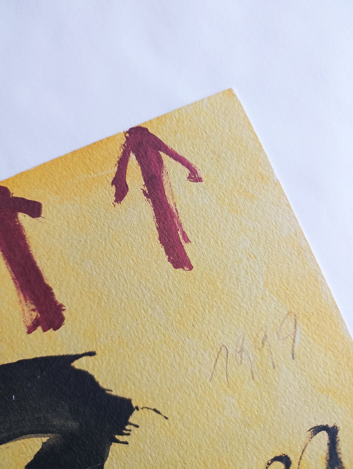 Antoni Tapies Fc Barcelona Original Lithograph