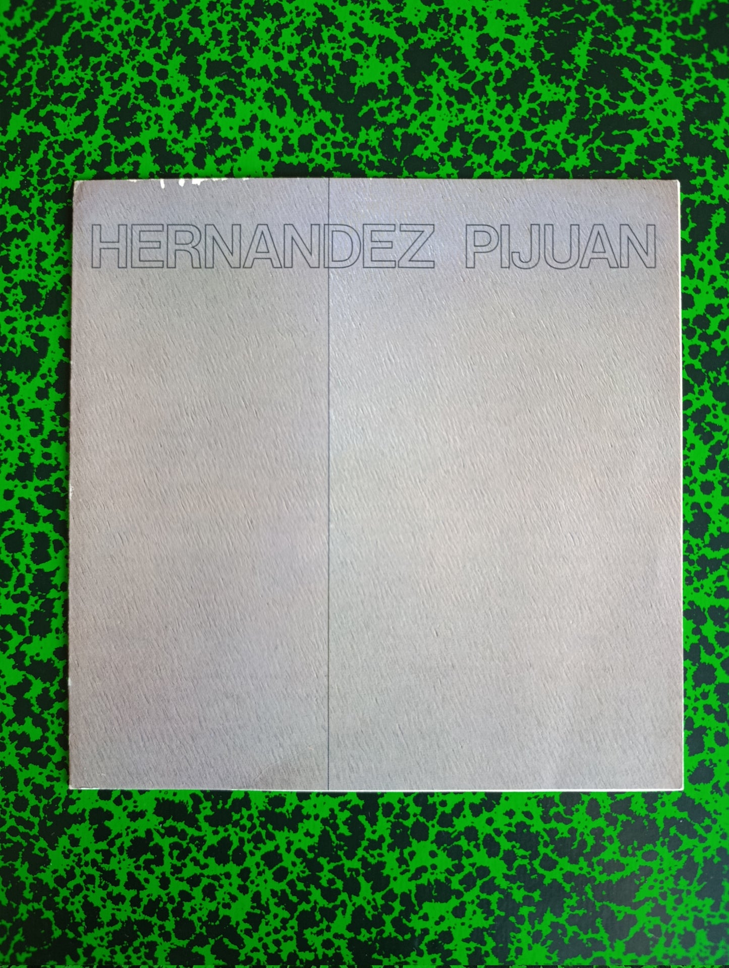 1979 Hernandez Pijuán at Joan Prats Gallery & Galería Ciento