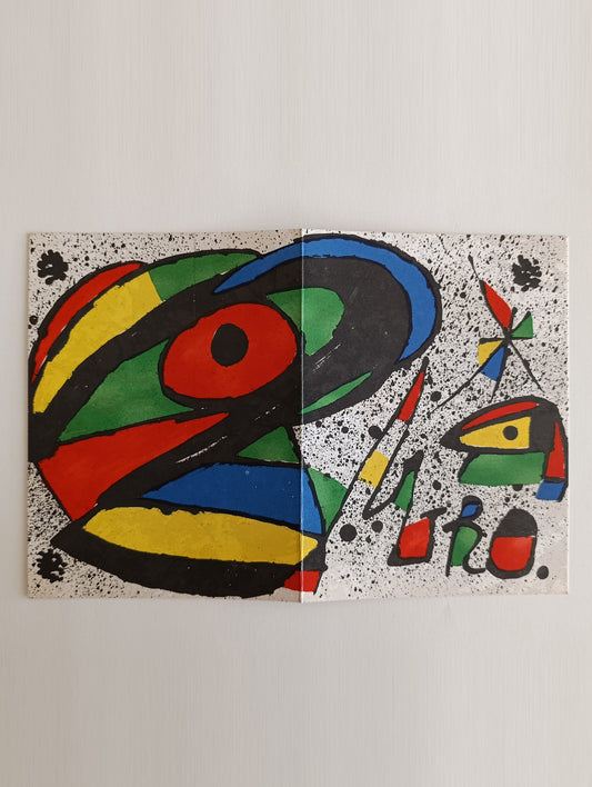 1979 Joan Miró Exhibition Invitation Maeght Gallery Barcelona