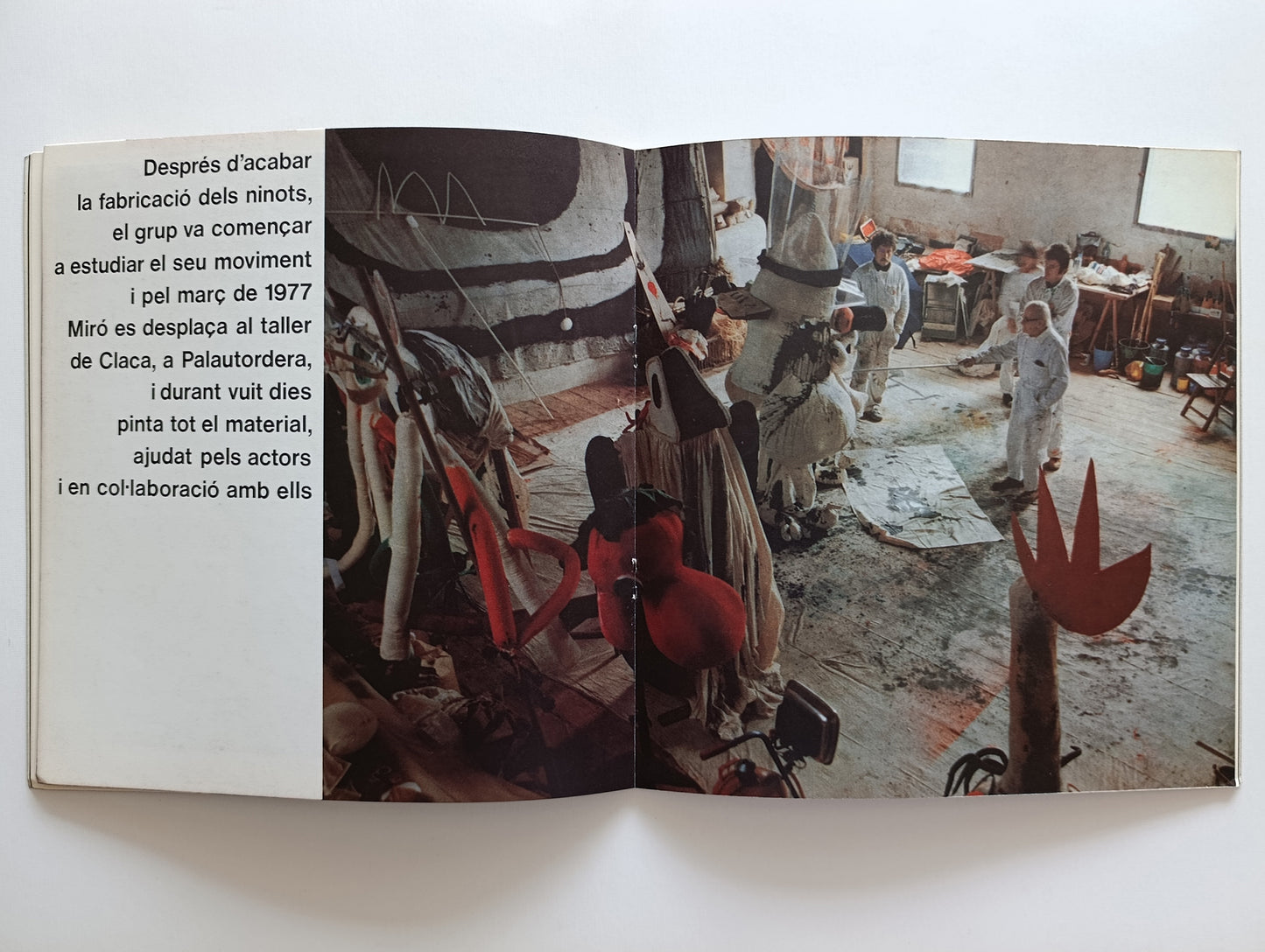 1973 Joan Miró "Mori el Merma" photographs by Català Roca