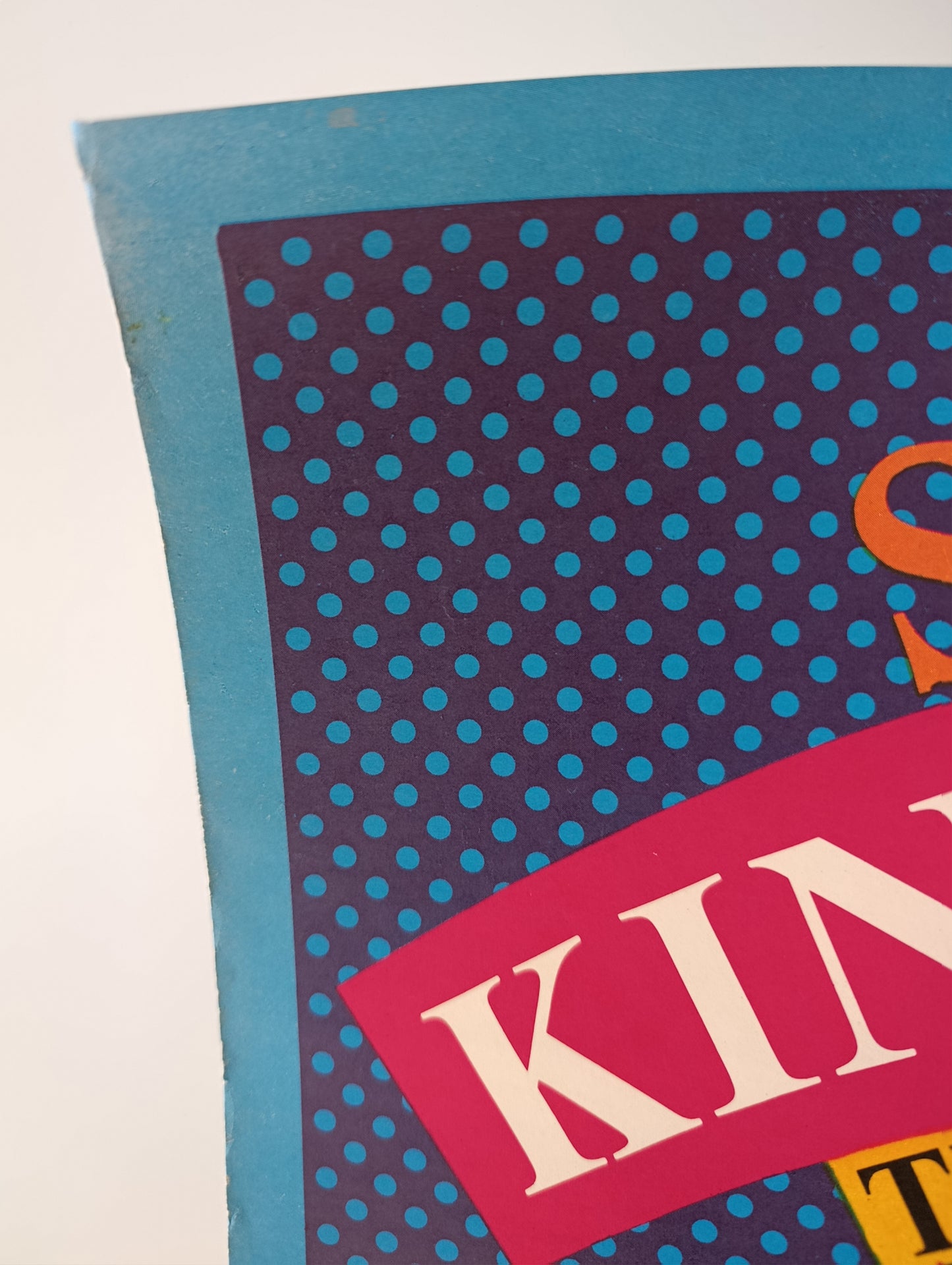 1980 Original Poster from Sinfonic King Crimson Dance Performance.idad