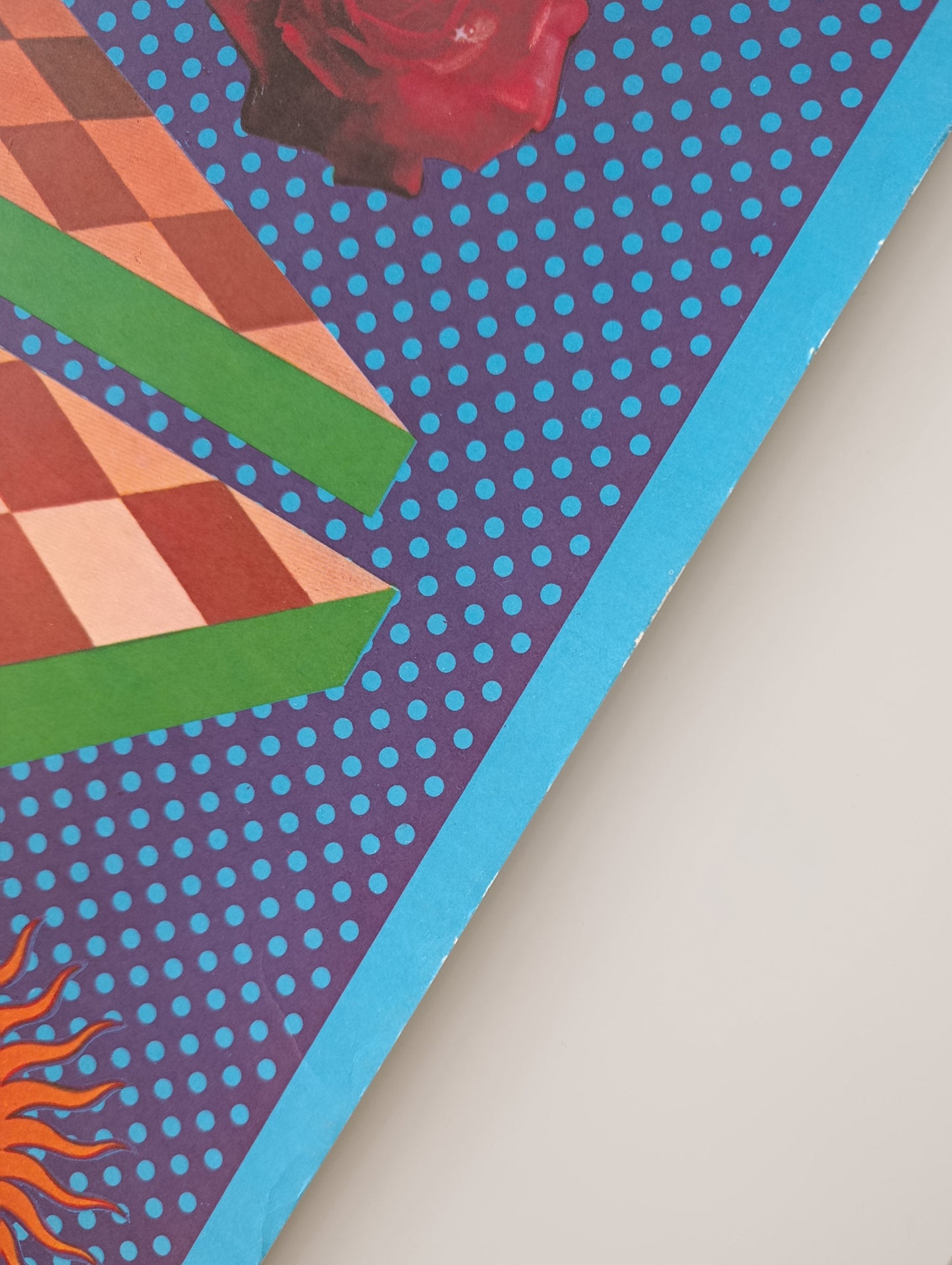 1980 Original Poster from Sinfonic King Crimson Dance Performance.idad