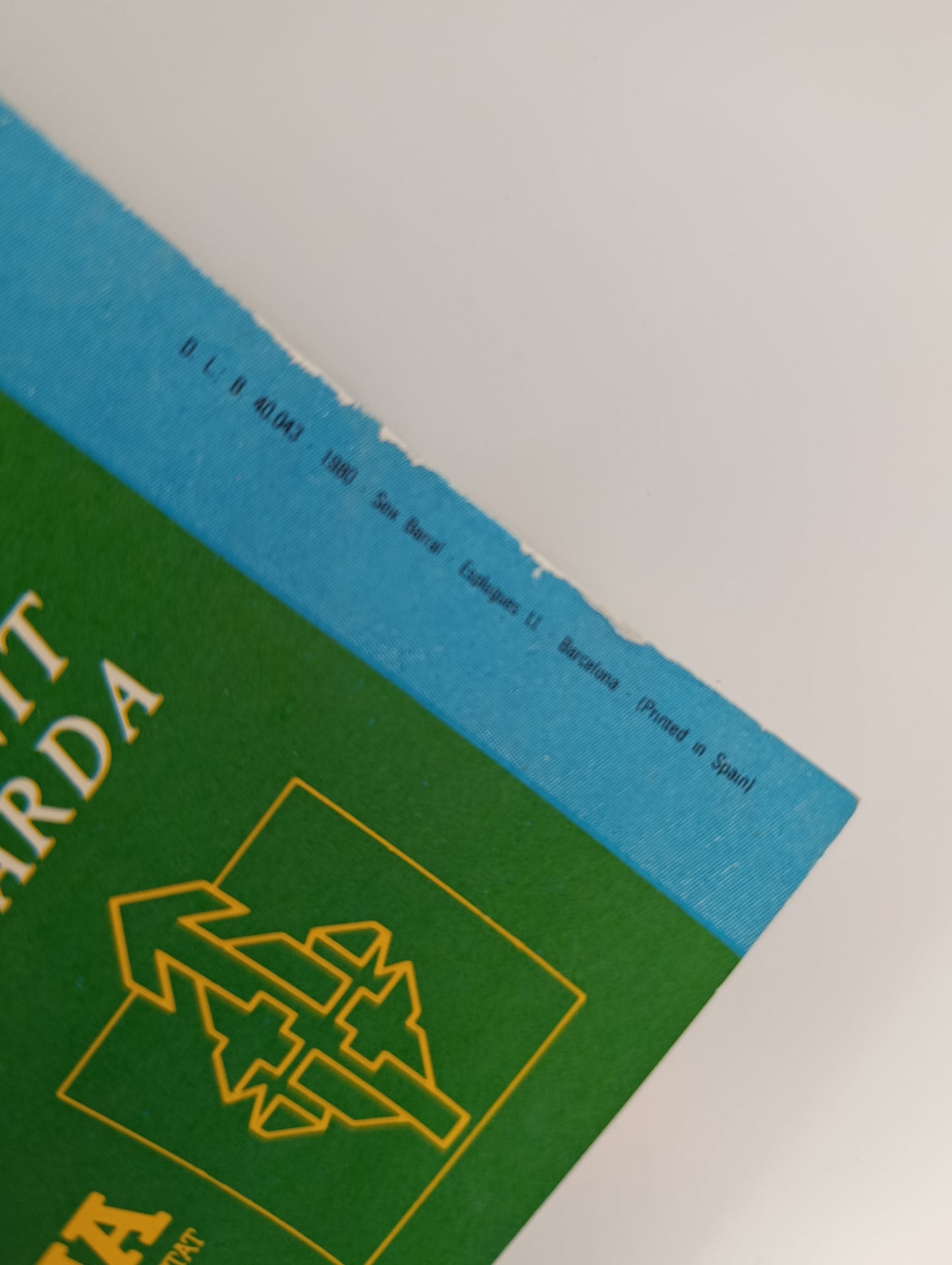 1980 Original Poster from Sinfonic King Crimson Dance Performance.idad