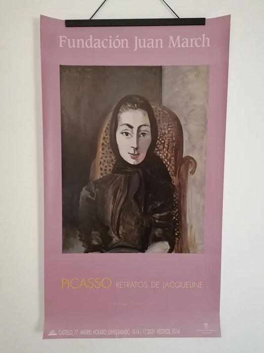 1991 Jacqueline Portrait Picasso Madrid Exhibition