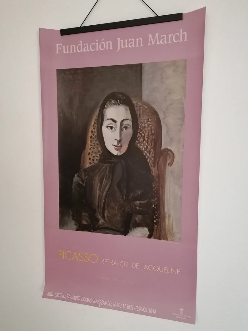 1991 Jacqueline Portrait Picasso Madrid Exhibition