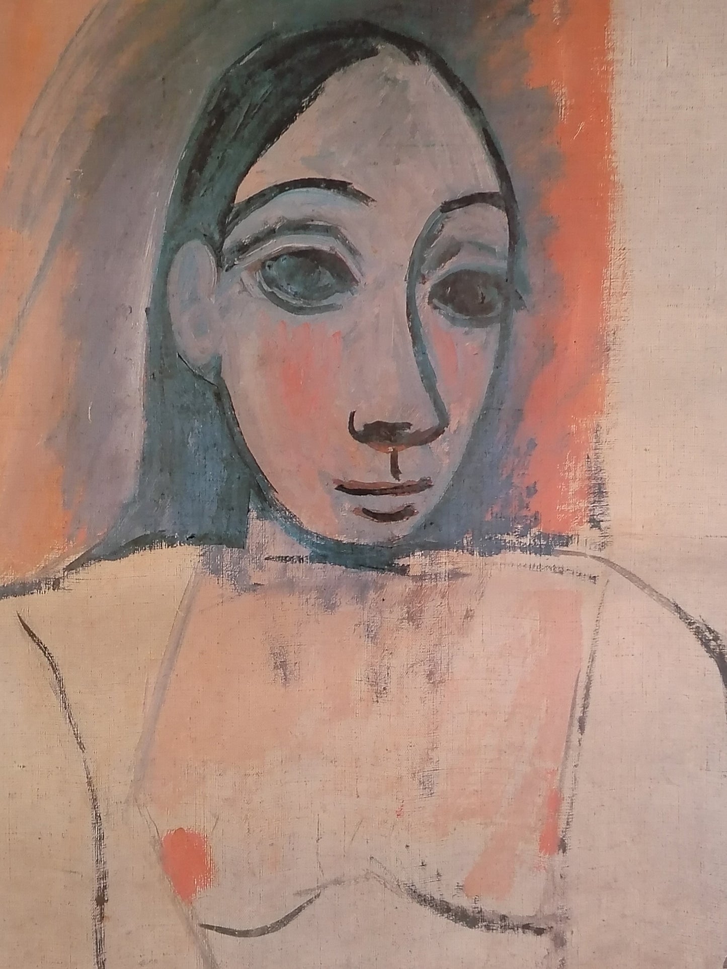 1982 Pablo Picasso "Bust of Woman" Les demoiselles d' Avignon