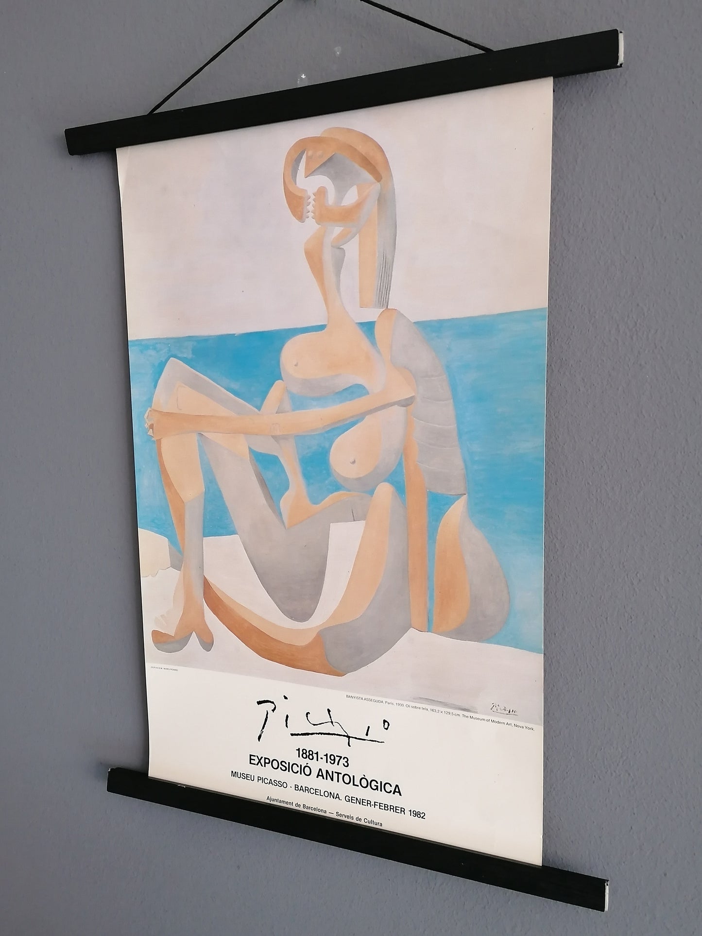 1982 Pablo Picasso "Seated Bather"