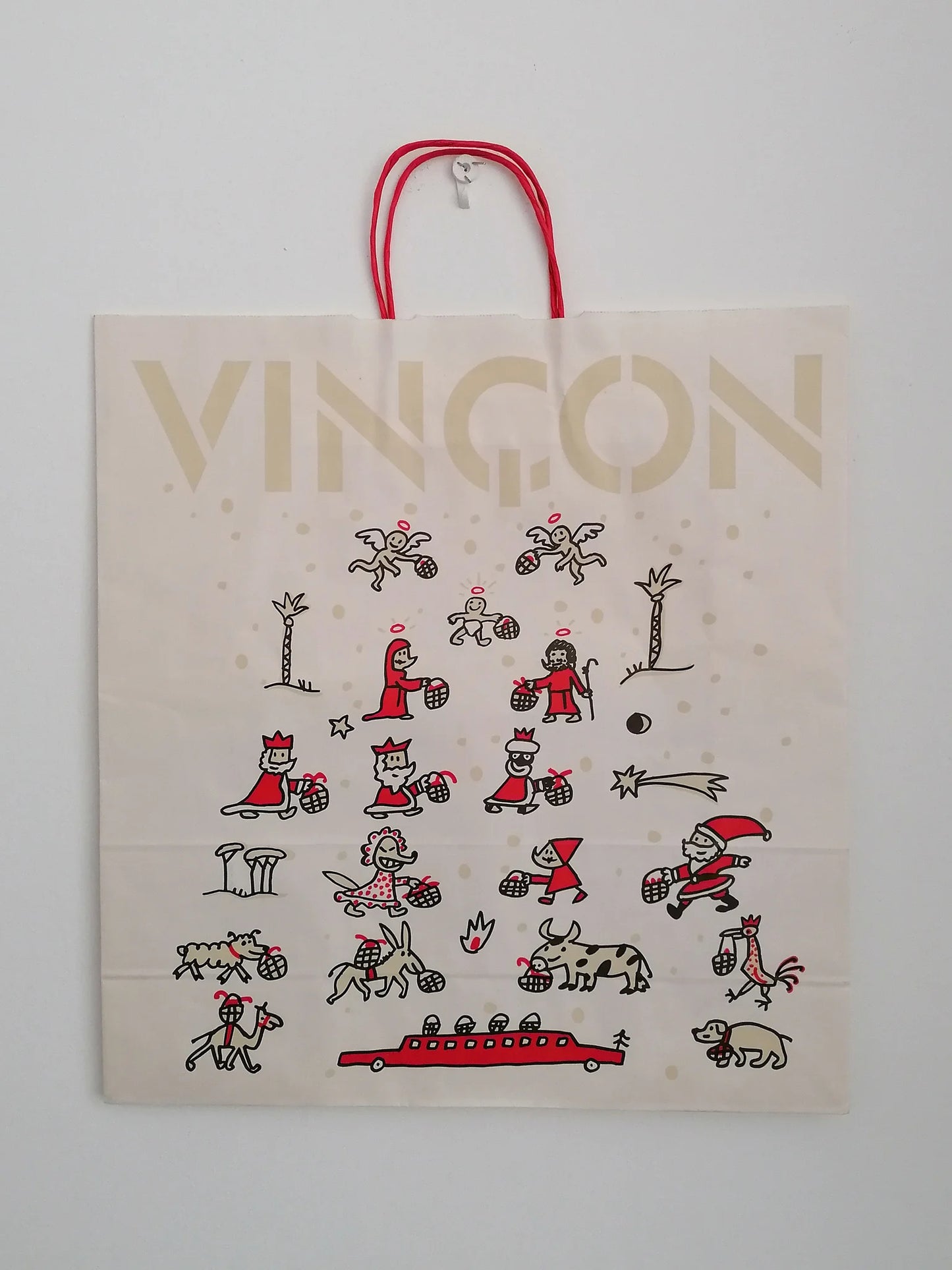 1998 Vinçon Large Shopping Bag by Javier Mariscal