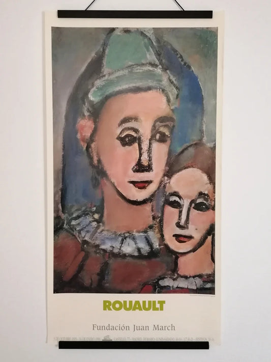 1995 George Rouault Poster from Madrid Exhibition