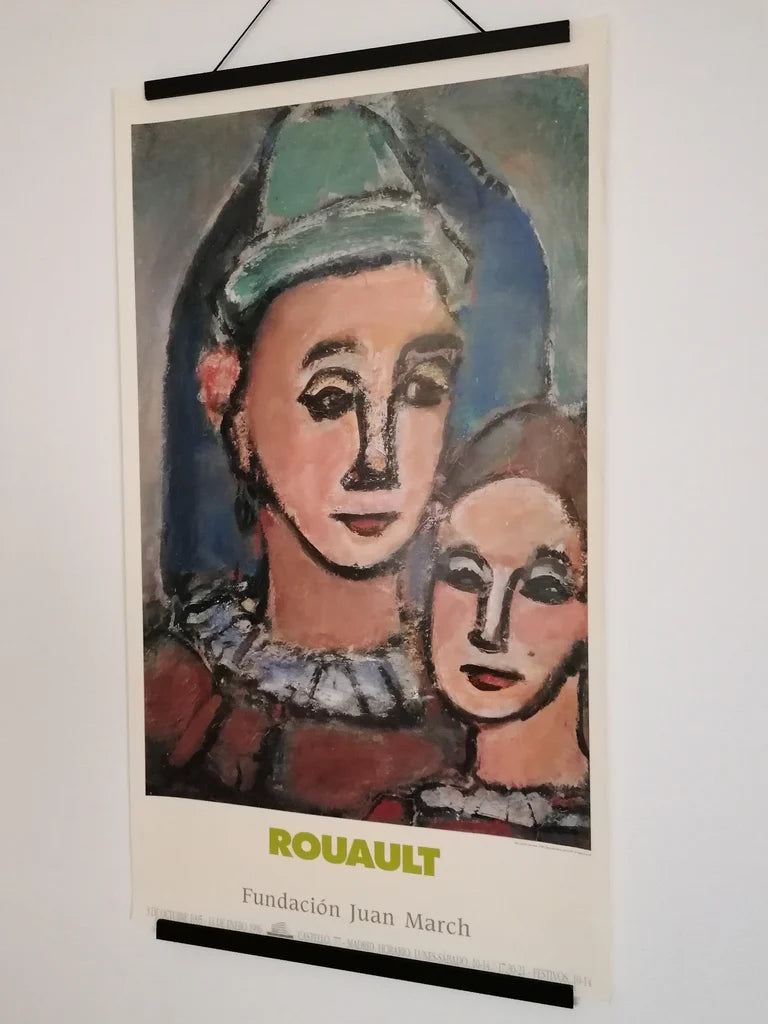 1995 George Rouault Poster from Madrid Exhibition