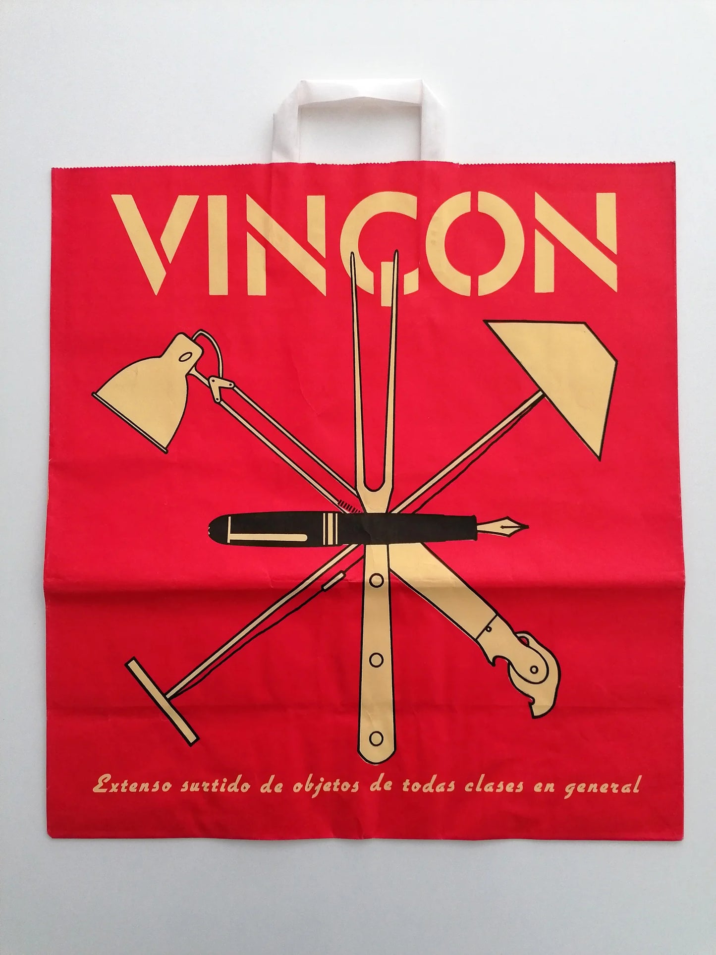 1989 Vinçon Shopping Bag "Swiss Army Knife" by Pati Nuñez