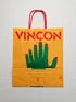 1997 Vinçon Shopping Bag "Green Hand" by America Sanchez