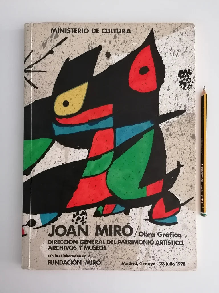 1978 Joan Miró Art Catalogs