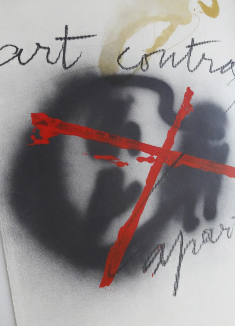 1985 Antoni Tapies against APARTHEID