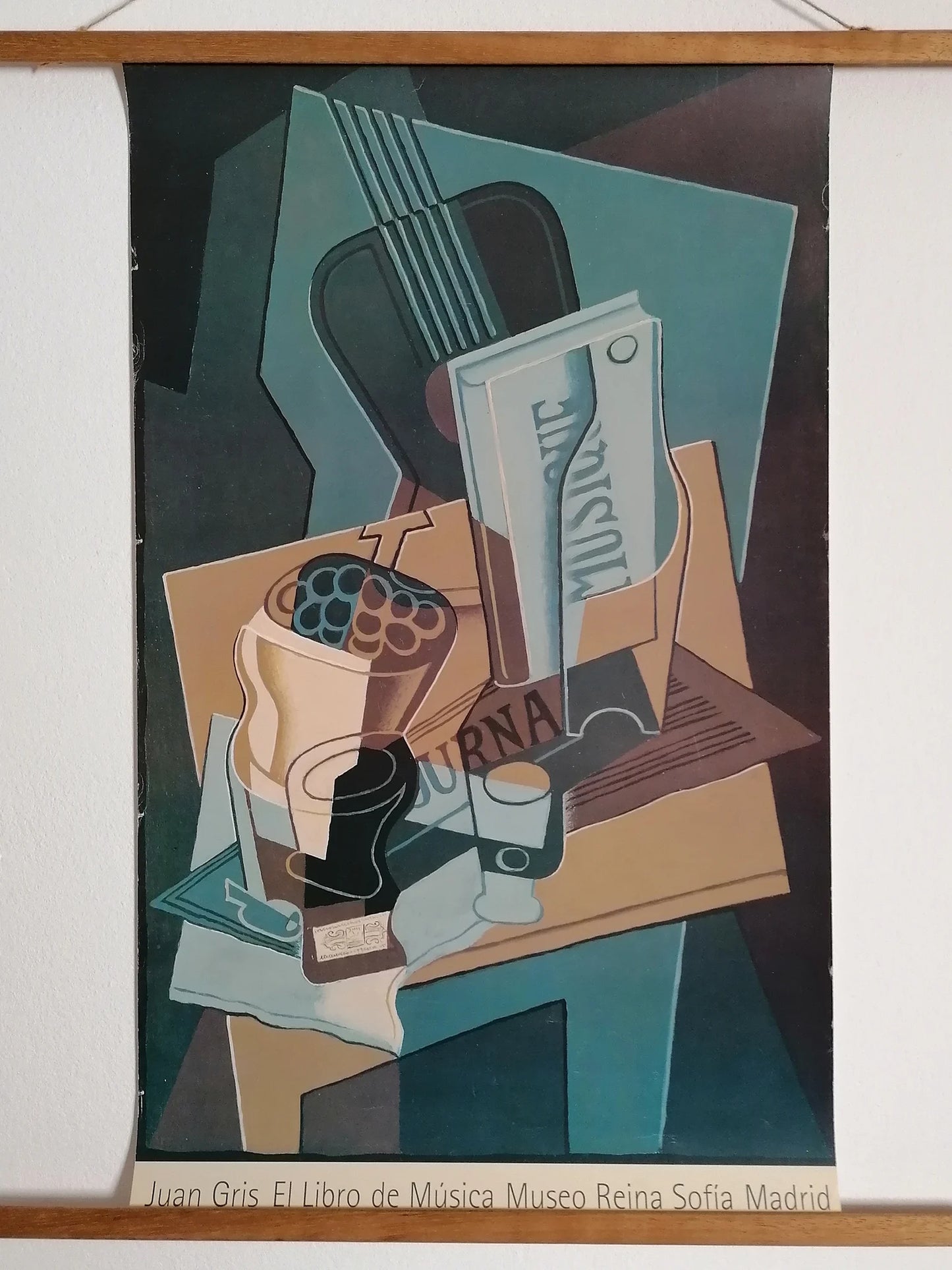 1994 Juan Gris Exhibition Poster Madrid