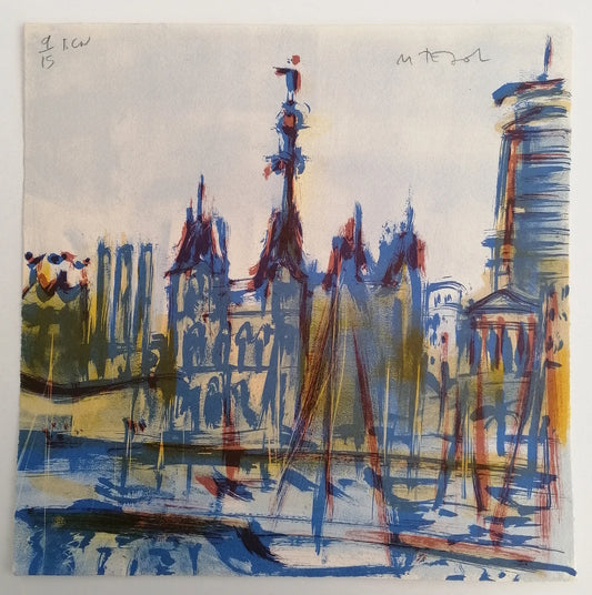 2015 "Port de Barcelona" Signed and Numbered Art