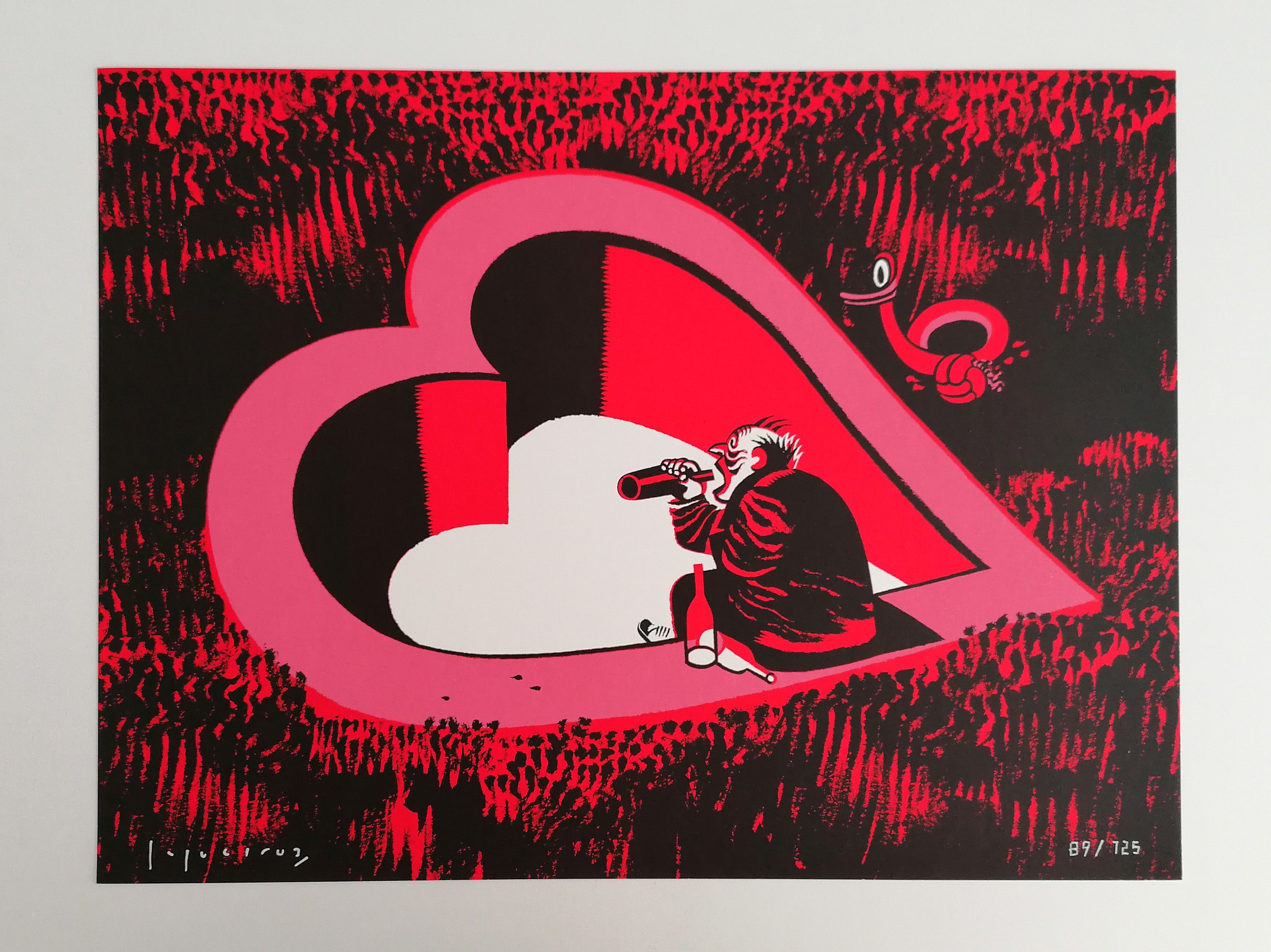 Santiago Sequeiros Signed Art – The Modern Art Picker