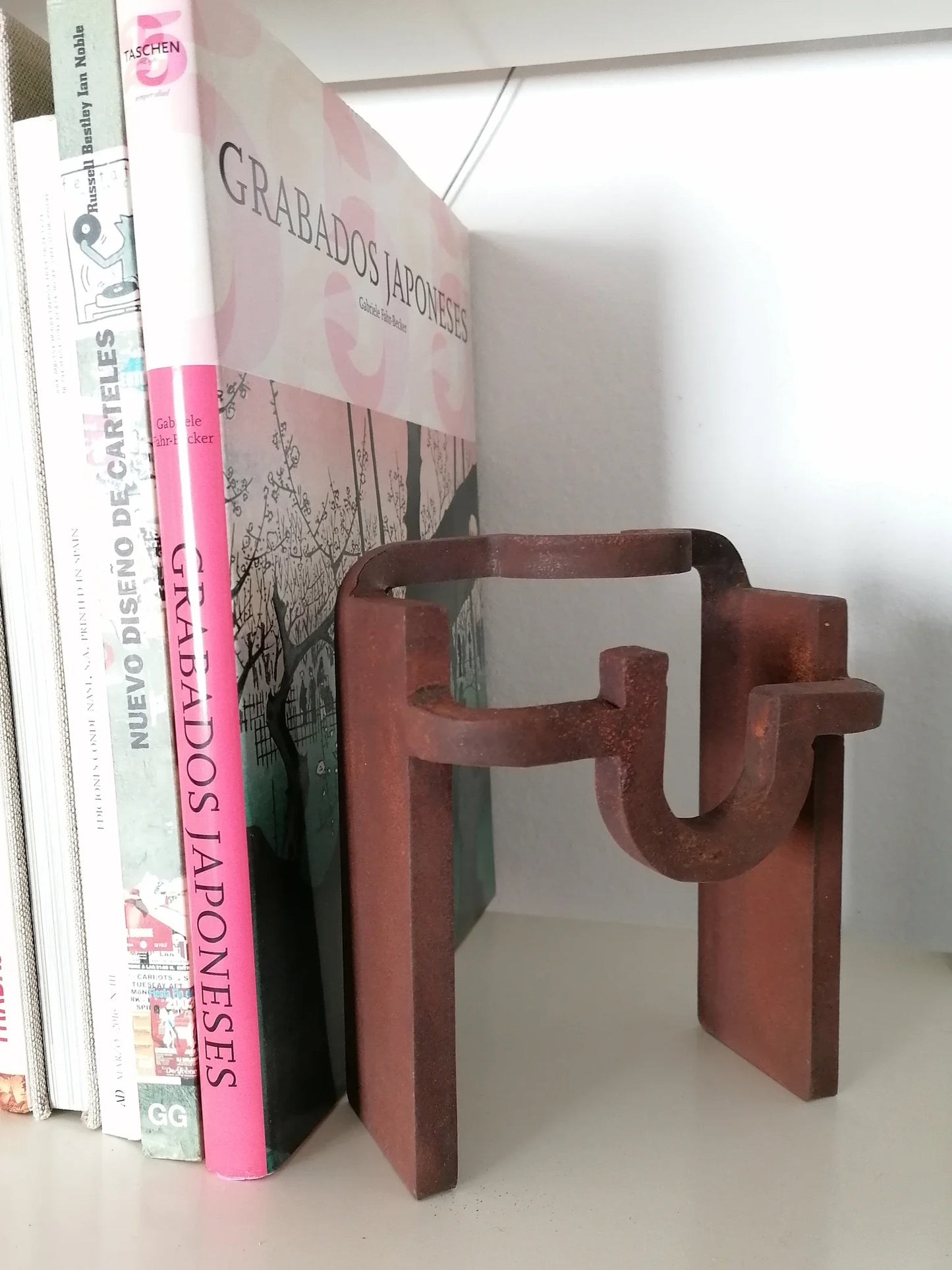 Brutalist Sculpture Inspired by Eduardo Chillida model A