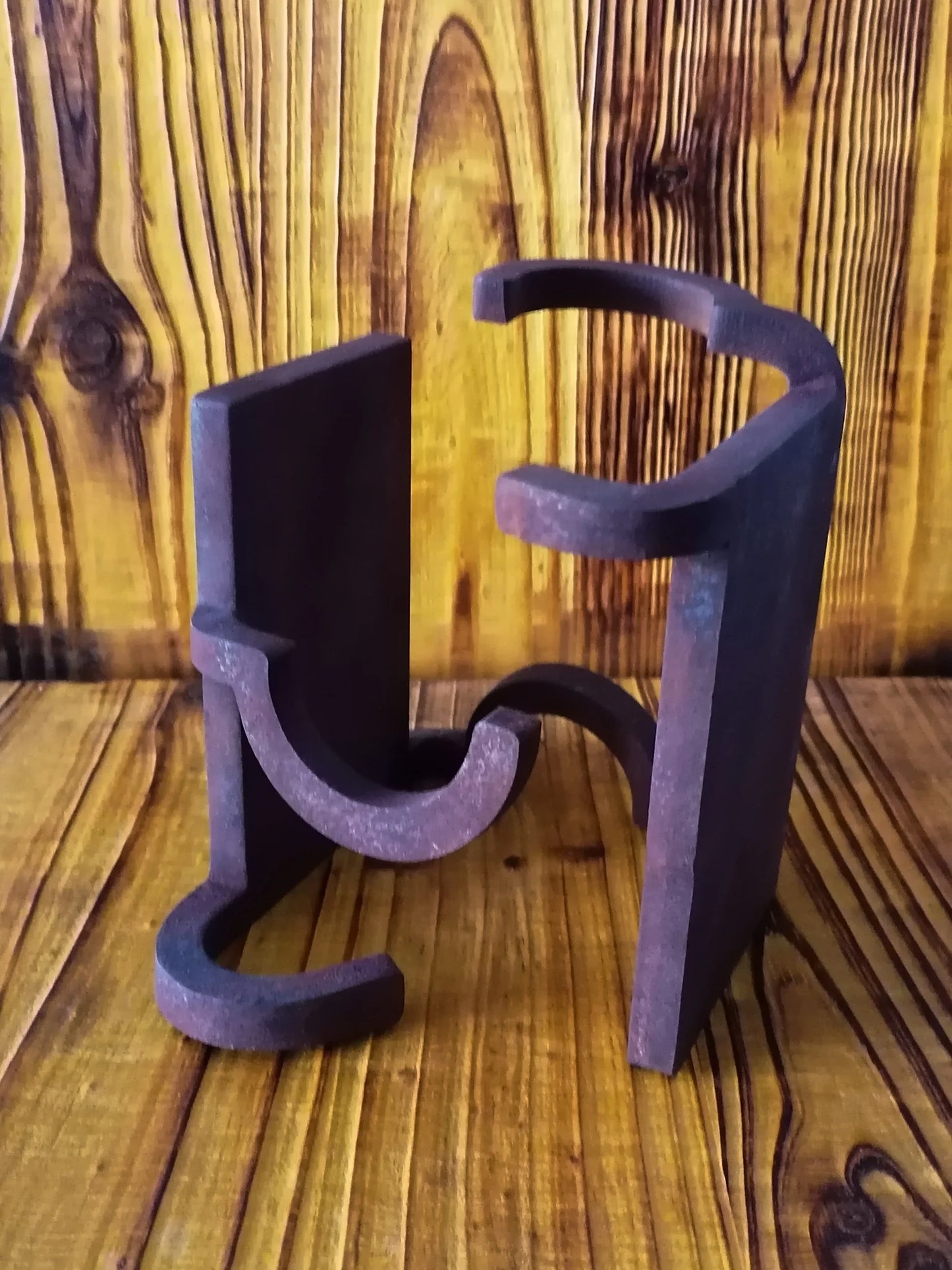 Brutalist Sculpture Inspired by Eduardo Chillida model B