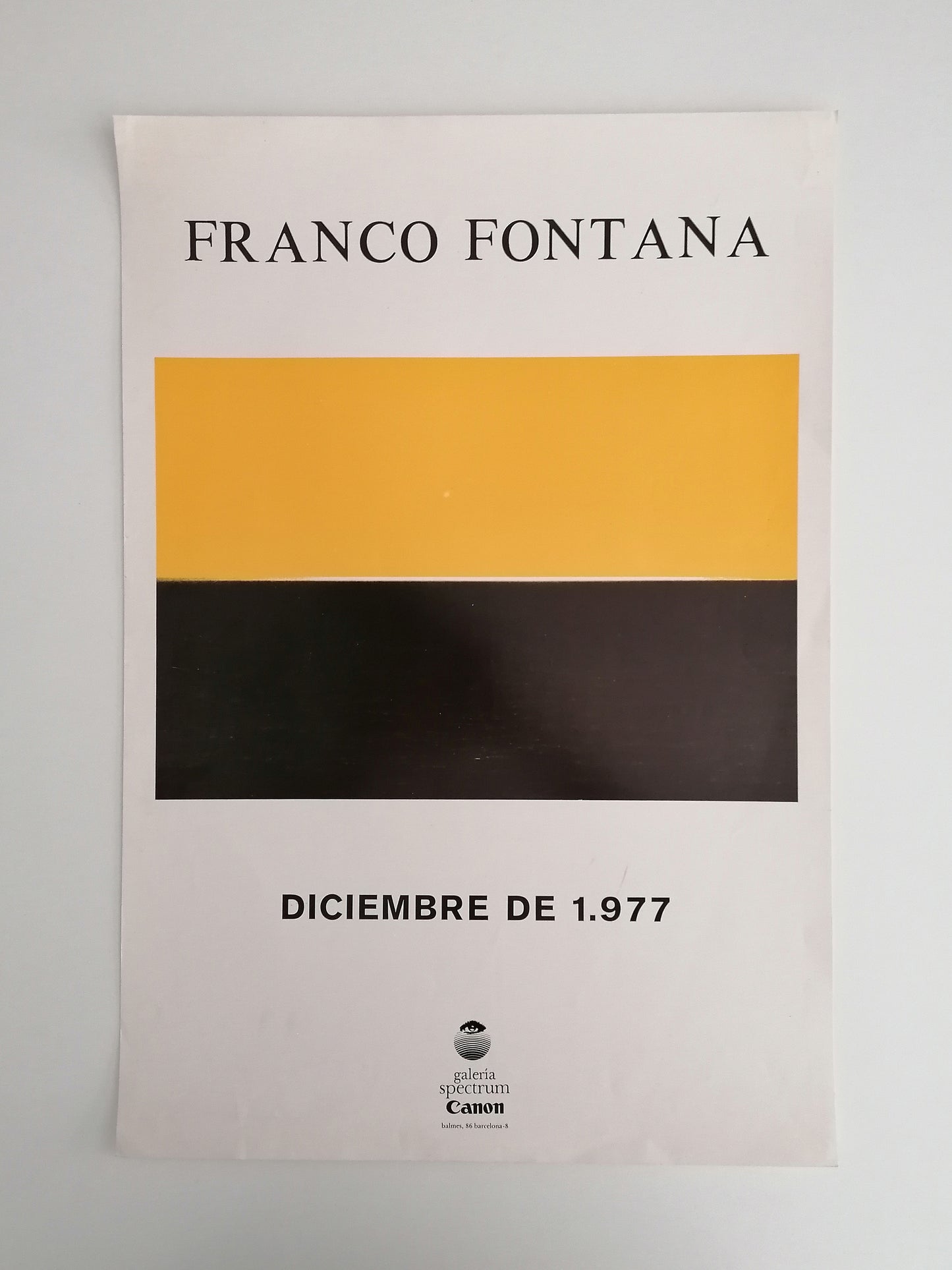 1977 Franco Fontana Vintage Poster edited by Canon