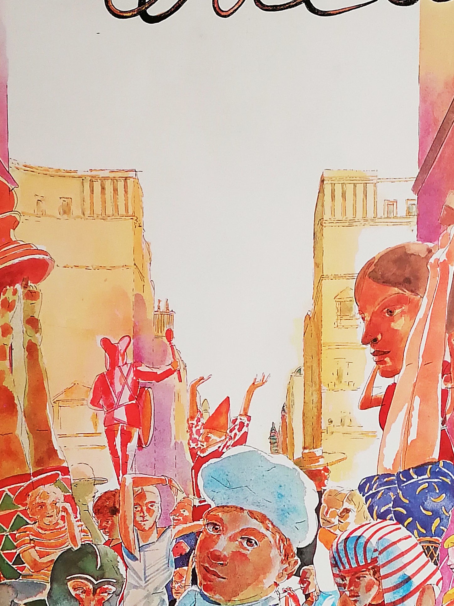 1983 La Mercè Barcelona Small Poster