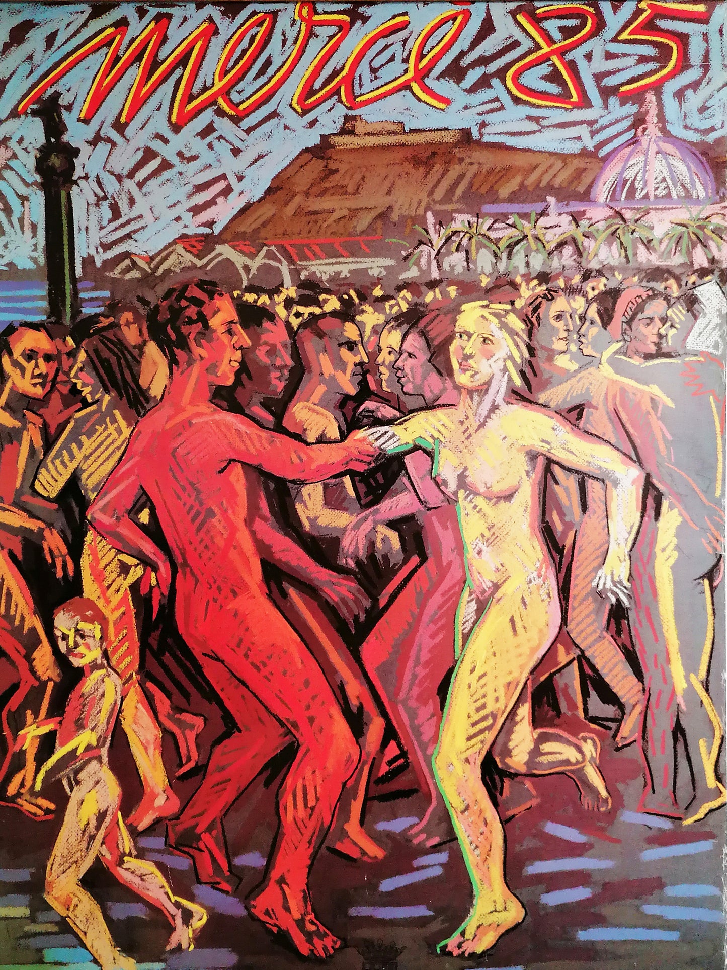 1985 La Mercè Barcelona Poster by Robert Llimós