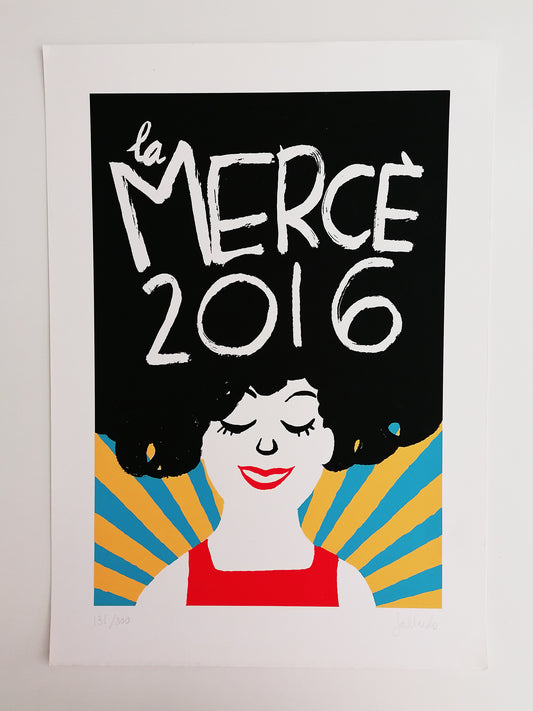 2016 Miguel Gallardo Signed Art La Mercè Barcelona