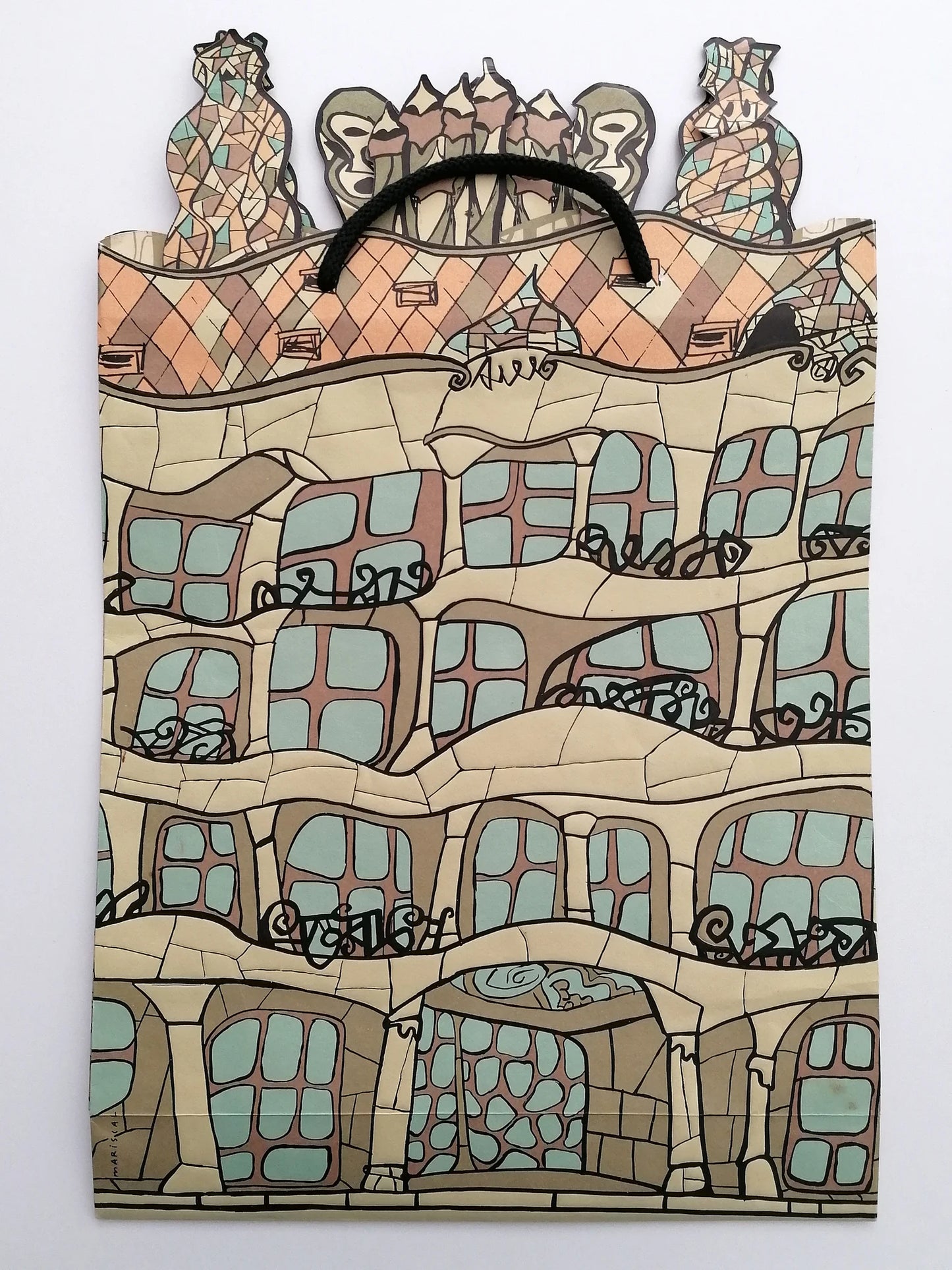 1998 La Pedrera Shopping Bag by Javier Mariscal