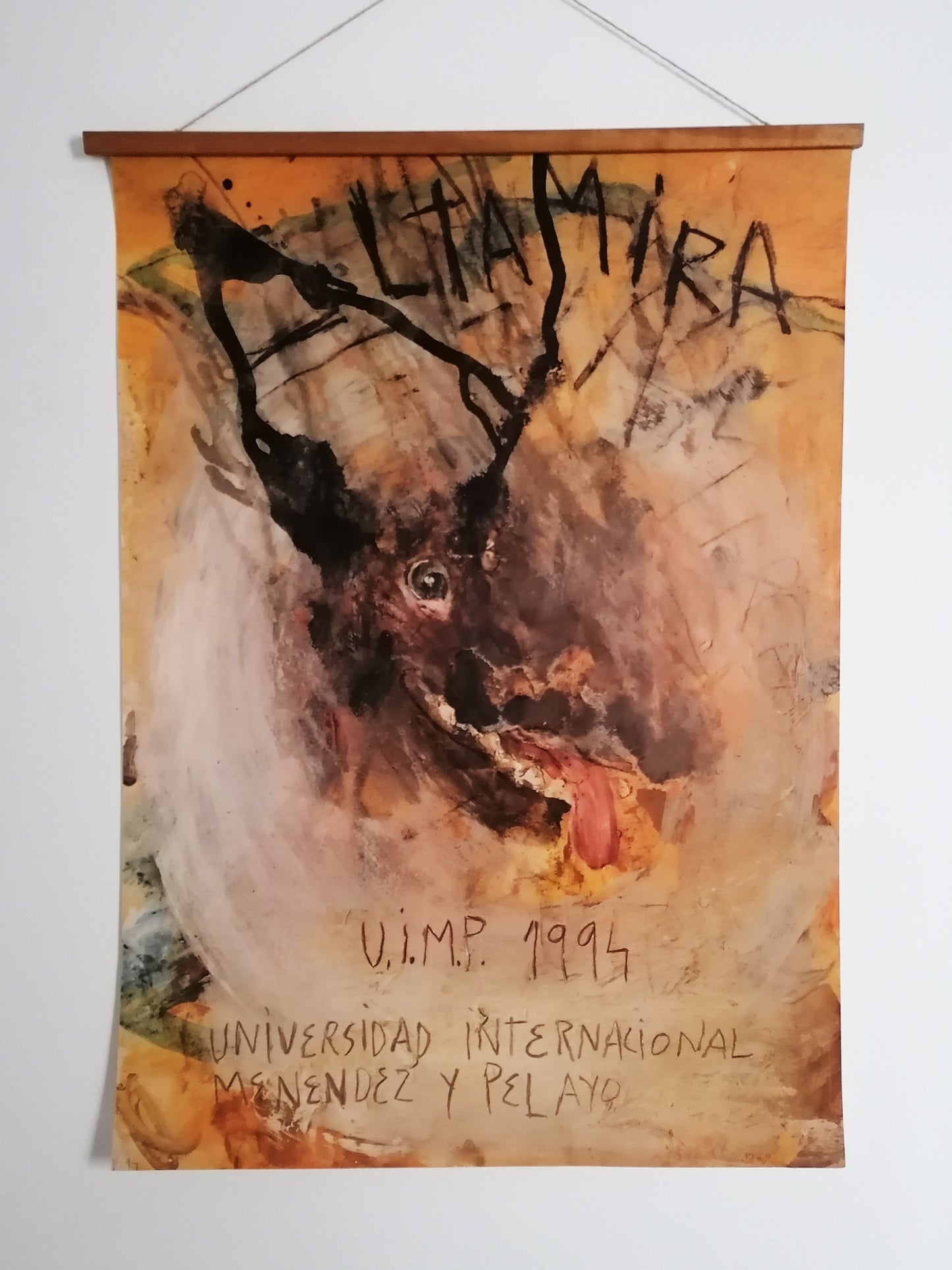 1994 Miquel Barceló Altamira Large Poster Menendez Pelayo University