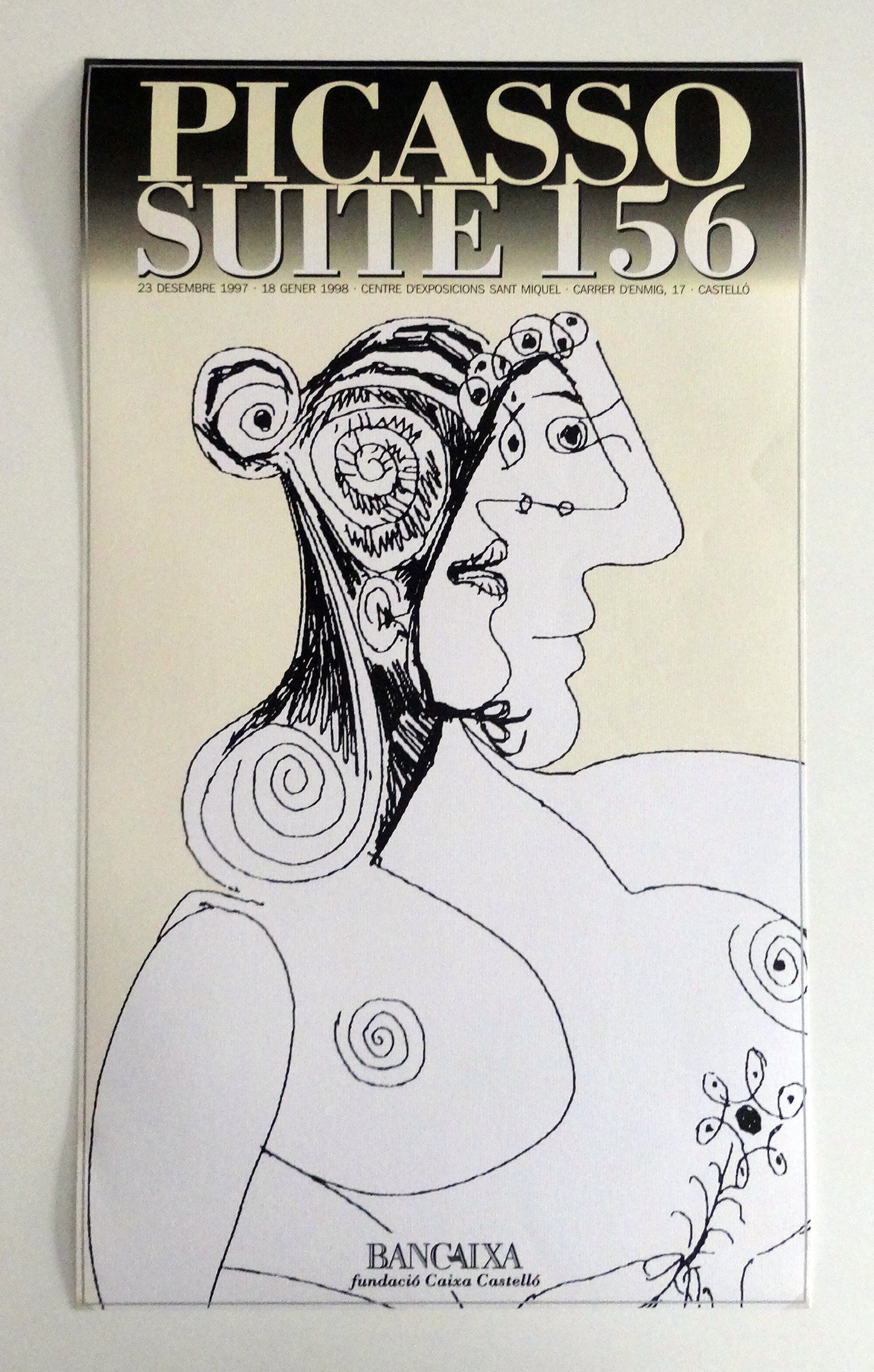 1997 Picasso Exhibition Poster Suite 156