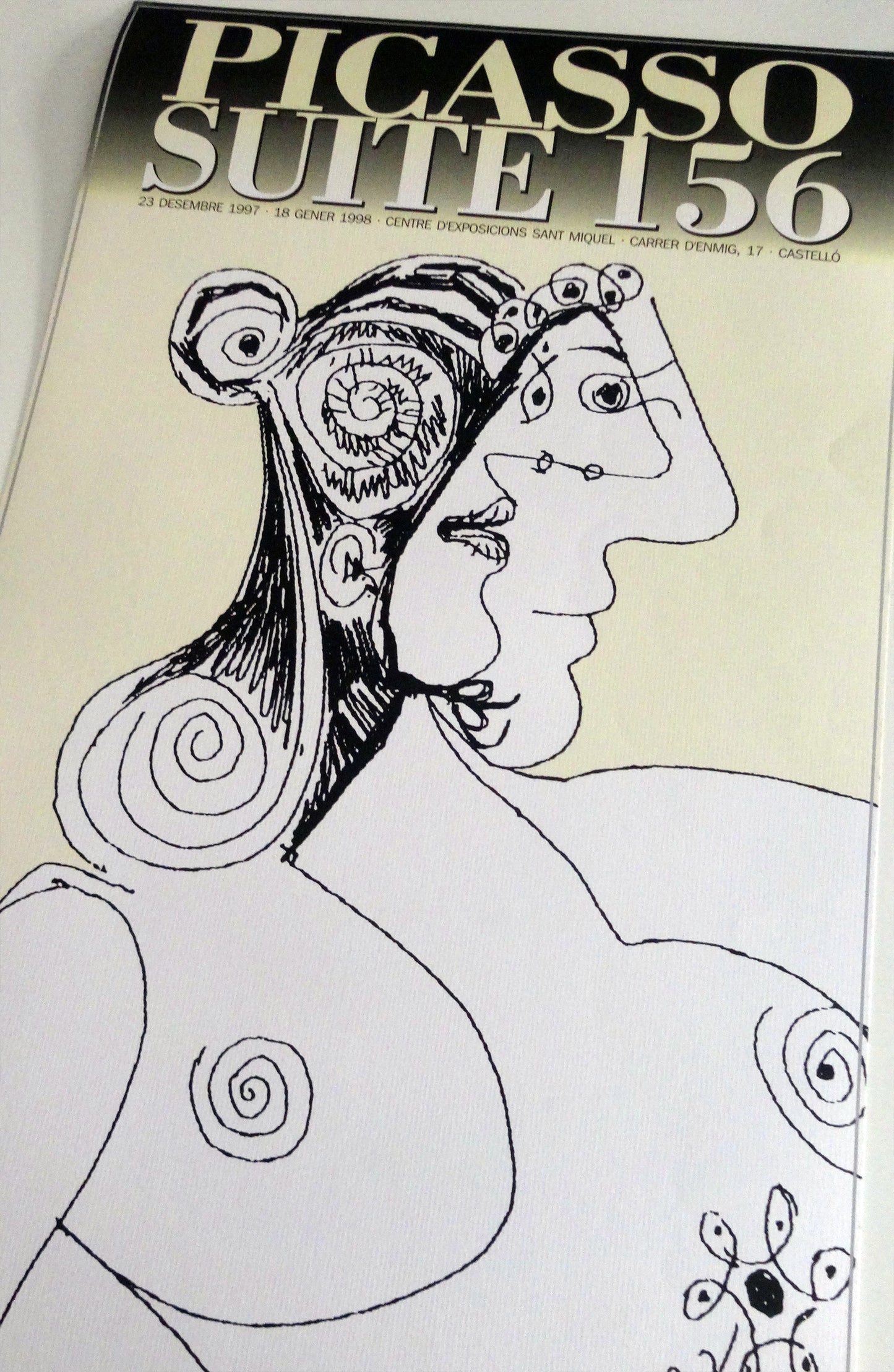 1997 Picasso Exhibition Poster Suite 156