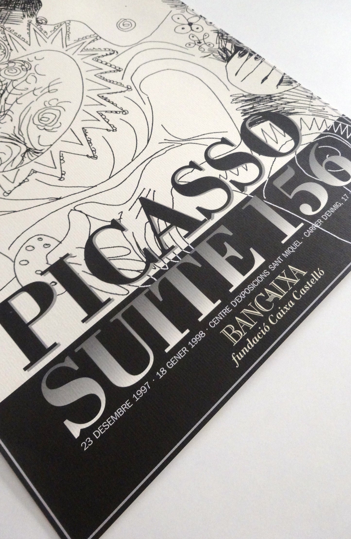 1997 Picasso Exhibition Poster Suite 156