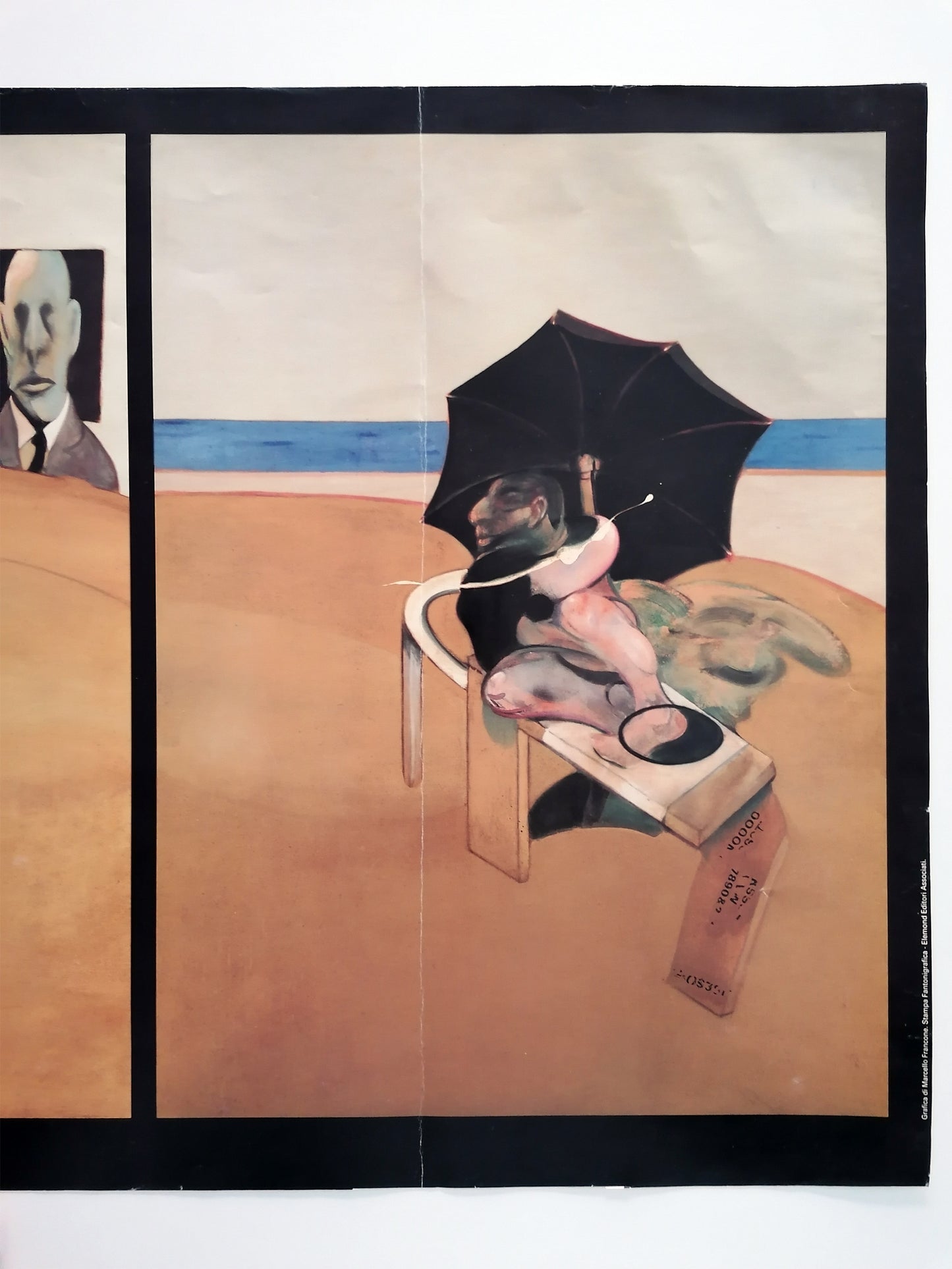 1990 Francis Bacon Poster English Painter Contemporary Art