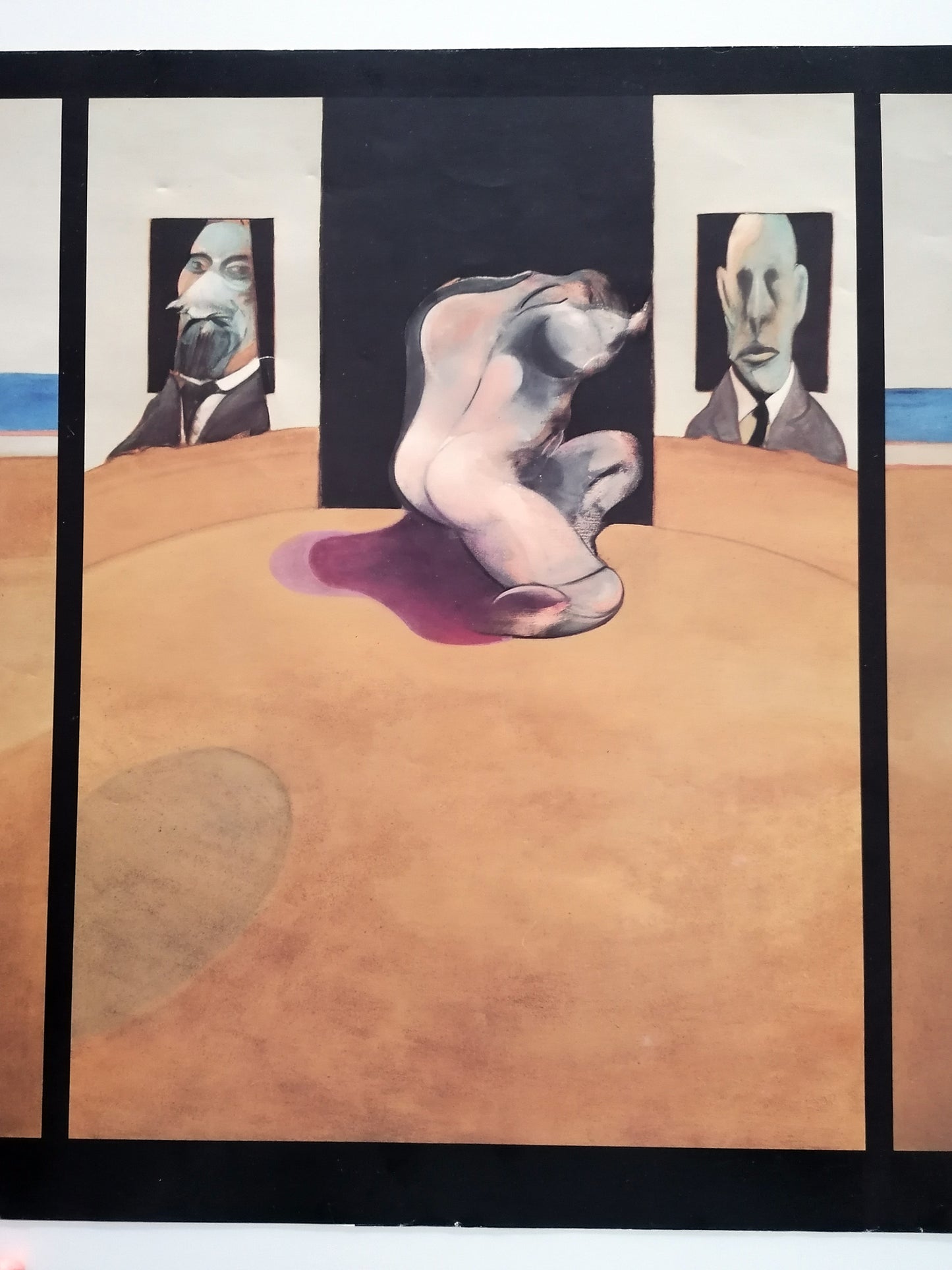 1990 Francis Bacon Poster English Painter Contemporary Art