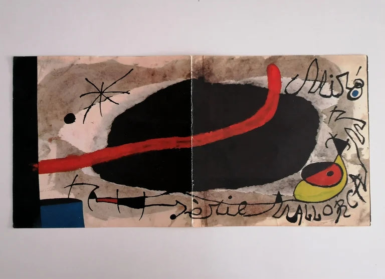 1973 Joan Miró Mallorca Art Invitation