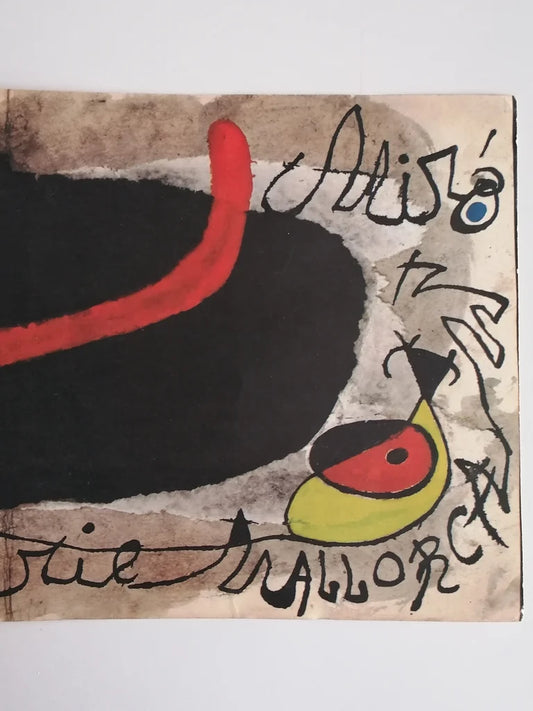 1973 Joan Miró Mallorca Art Invitation