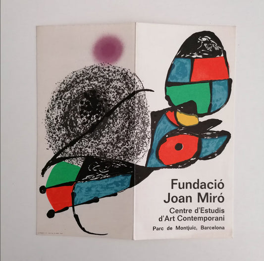 1975 Joan Miró Opening Fundació