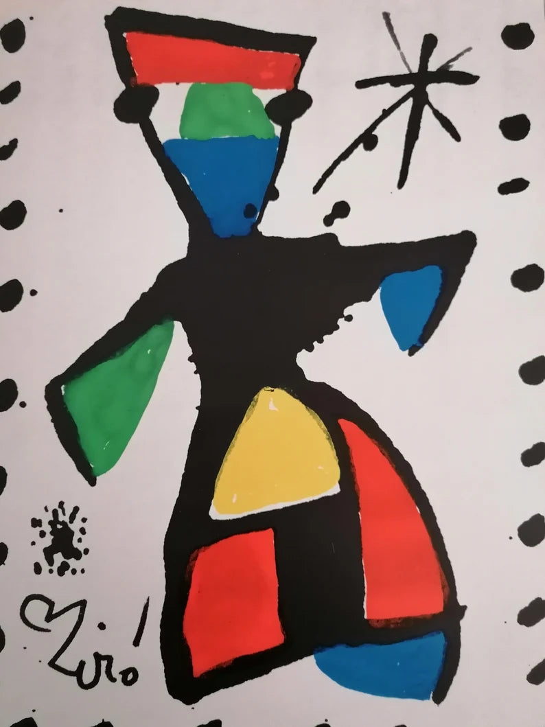 1979 Joan Miró Poster Català Edions 62