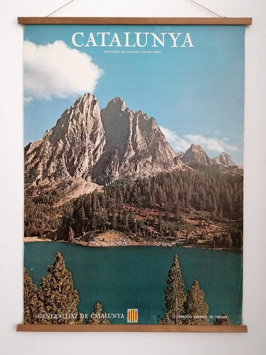 1979 Vintage Travel Poster " Sant Martí Encantats"