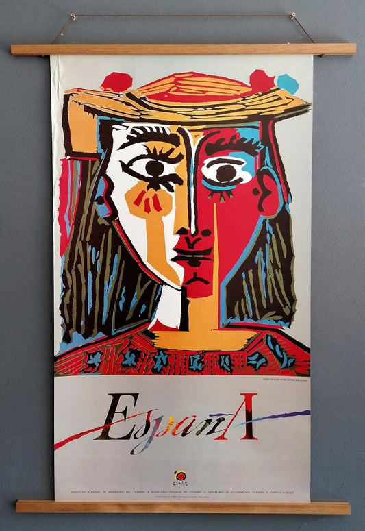 1985 Picasso Woman Large Poster
