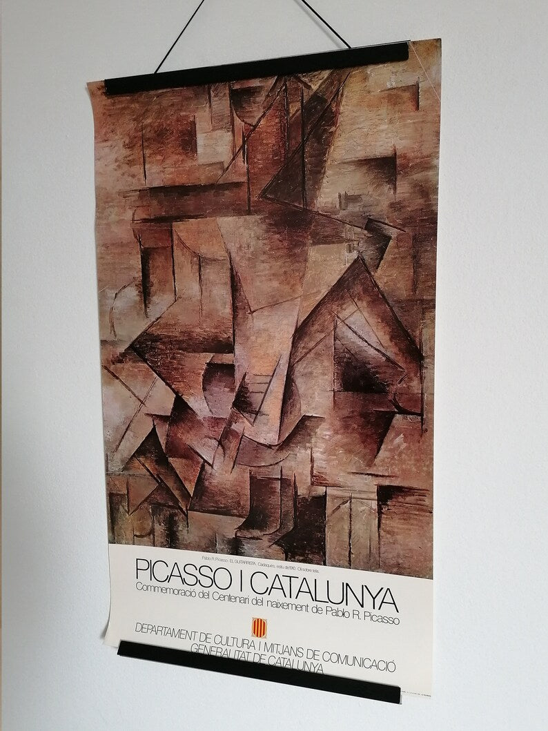 1981 Pablo Picasso Poster "Picasso and Catalonia"