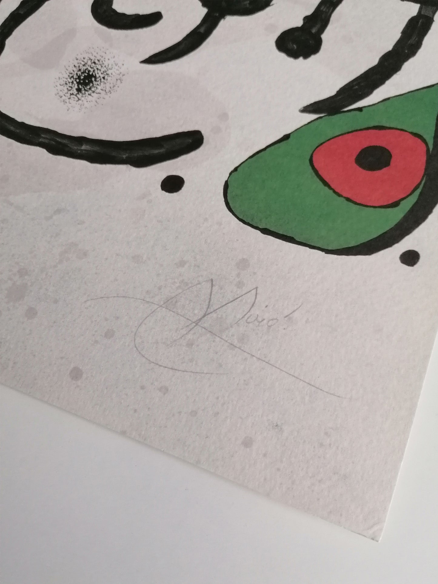 Joan Miró Art Signed and Numbered from Fc Barcelona